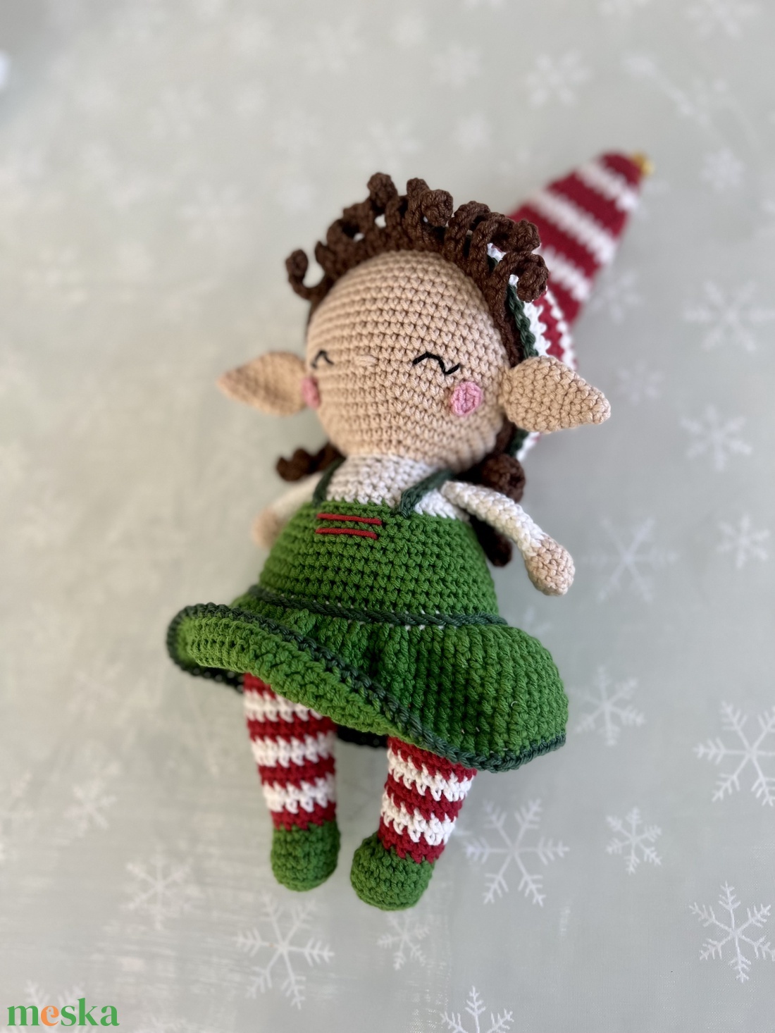 Karácsonyi manó lány - amigurumi - játék & sport - plüssállat & játékfigura - manó - Meska.hu Karácsonyi manó lány - amigurumi - játék & sport - plüssállat & játékfigura - manó - Meska.hu