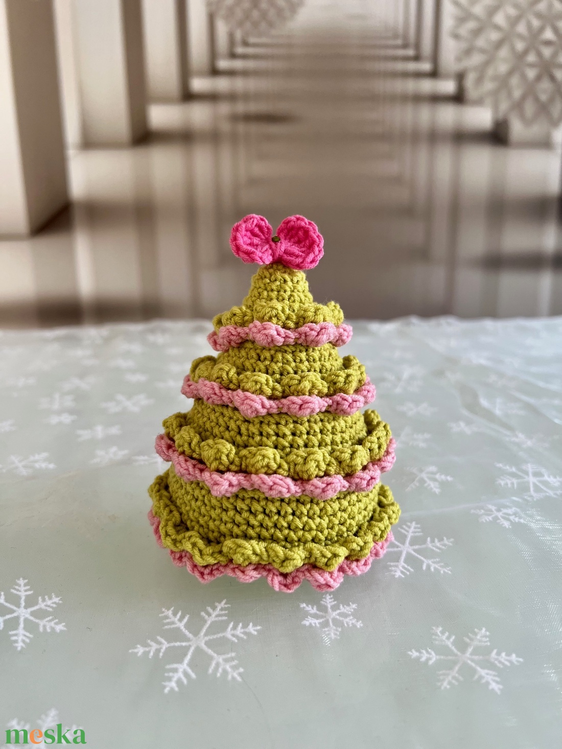Horgolt karácsonyfa - amigurumi - karácsony - karácsonyi lakásdekoráció - karácsonyi lakásdíszek - Meska.hu Horgolt karácsonyfa - amigurumi - karácsony - karácsonyi lakásdekoráció - karácsonyi lakásdíszek - Meska.hu