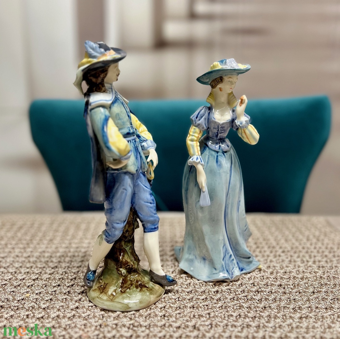 Vintage német porcelán barokk pár - GDR - otthon & életmód - dekoráció - dísztárgy - Meska.hu Vintage német porcelán barokk pár - GDR - otthon & életmód - dekoráció - dísztárgy - Meska.hu
