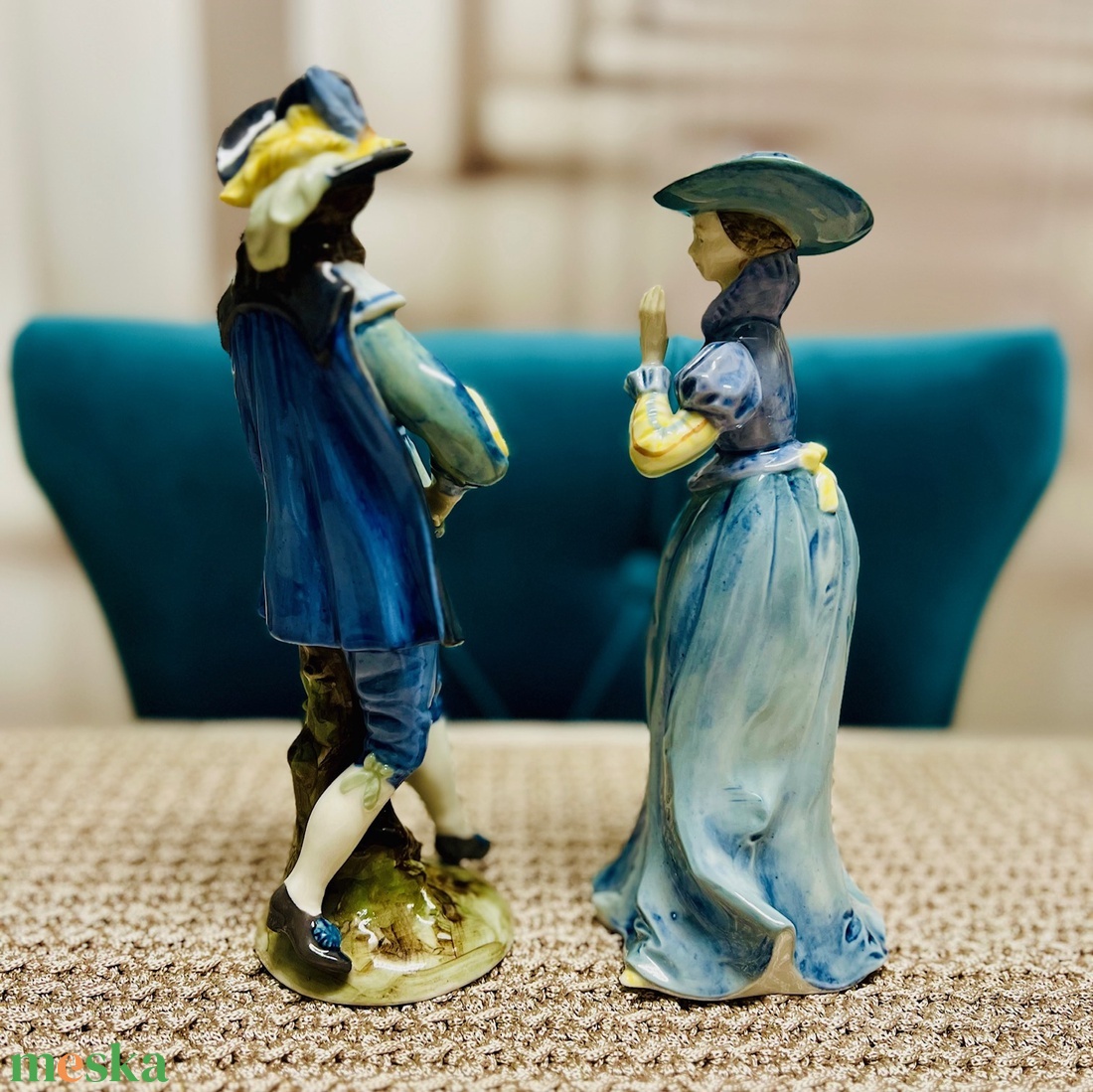 Vintage német porcelán barokk pár - GDR - otthon & életmód - dekoráció - dísztárgy - Meska.hu Vintage német porcelán barokk pár - GDR - otthon & életmód - dekoráció - dísztárgy - Meska.hu