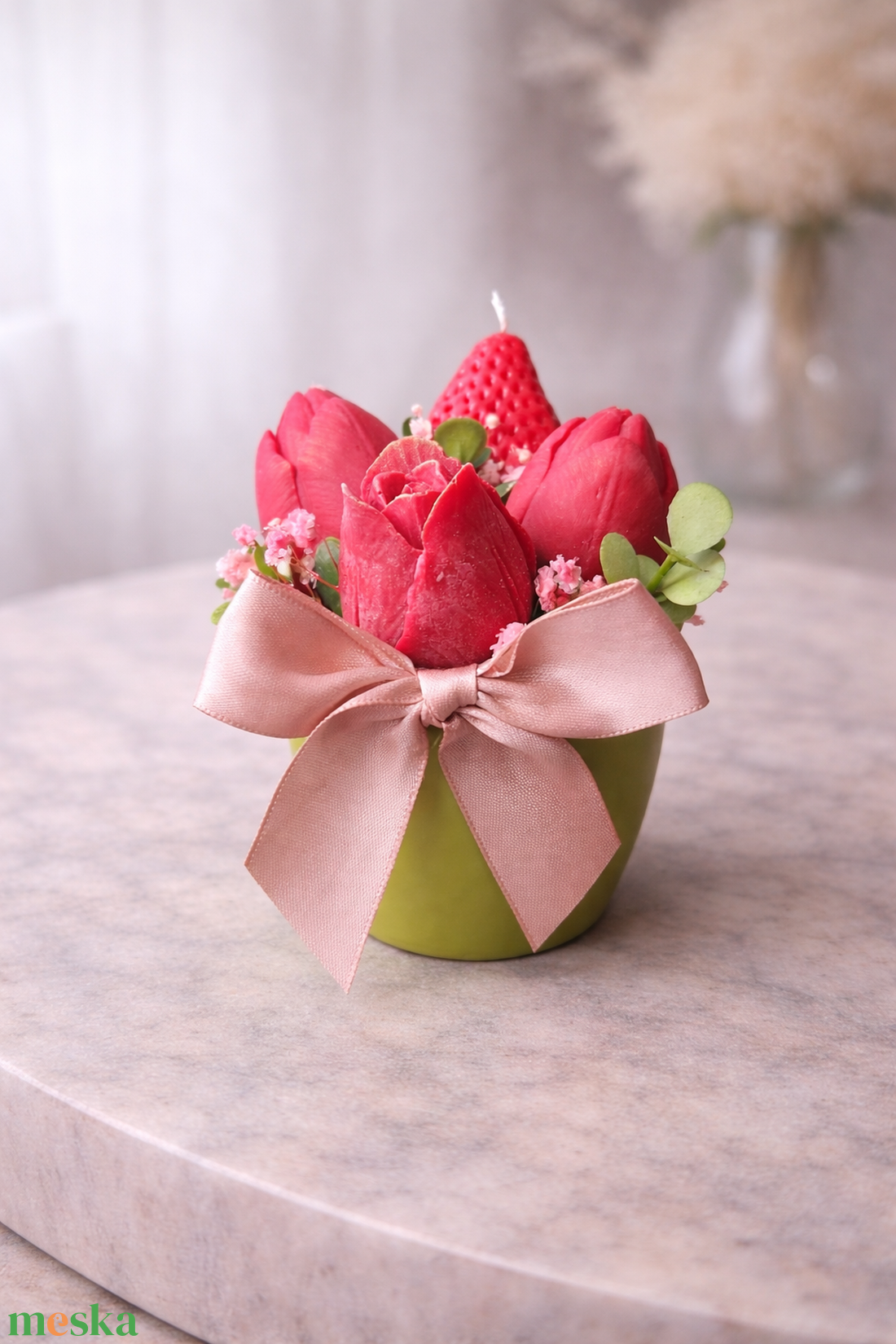 Édes Pillanat � epres gyertyabox - otthon & életmód - gyertya, illat, aroma - gyertya - Meska.hu