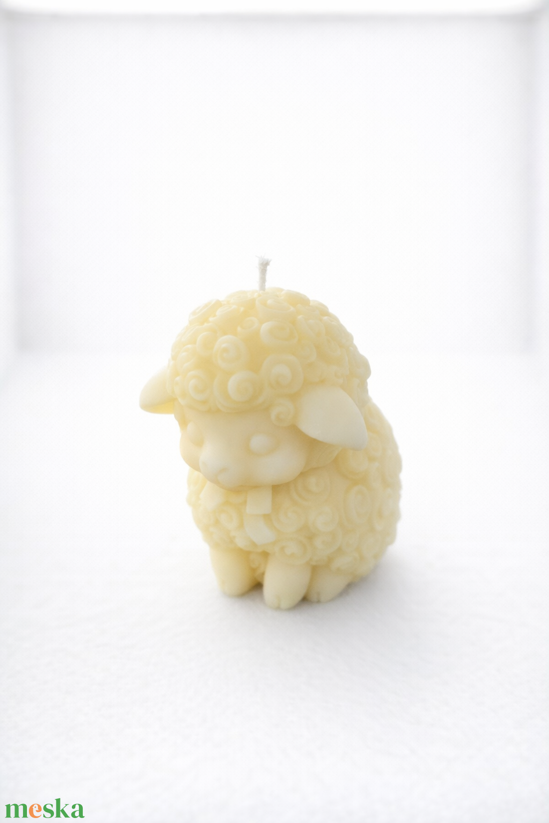 Bárányka Gyertya � Húsvéti Dekor - ünnepi díszek, dekorációk - húsvéti díszek és dekorációk - húsvéti gyertya - Meska.hu