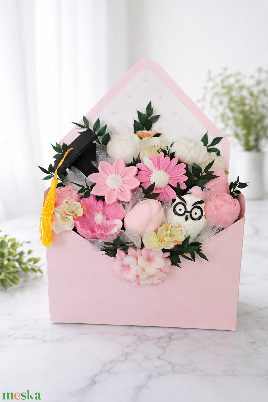 Ballagási virágos gyertyabox � egyedi, illatos ajándék - otthon & életmód - gyertya, illat, aroma - gyertya - Meska.hu