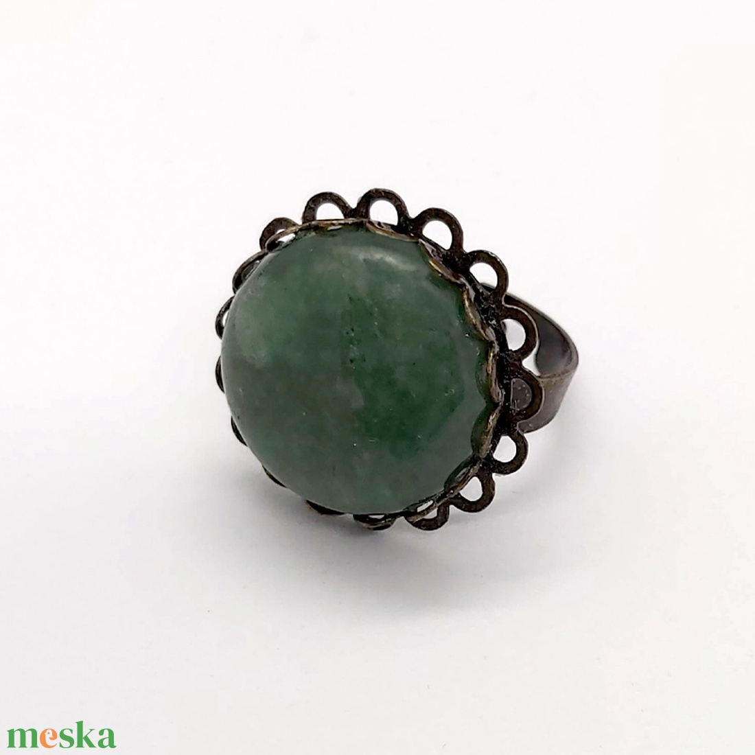 Aventurin bronz színű gyűrű - ékszer - gyűrű - kerek gyűrű - Meska.hu Aventurin bronz színű gyűrű - ékszer - gyűrű - kerek gyűrű - Meska.hu