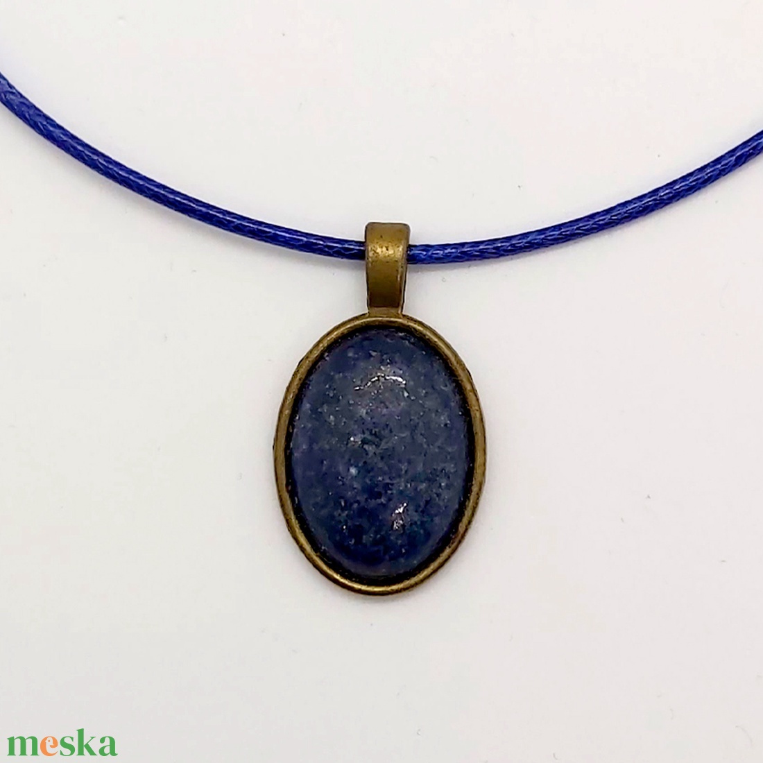 Lapis lazuli nyaklánc - ékszer - nyaklánc - medálos nyaklánc - Meska.hu Lapis lazuli nyaklánc - ékszer - nyaklánc - medálos nyaklánc - Meska.hu