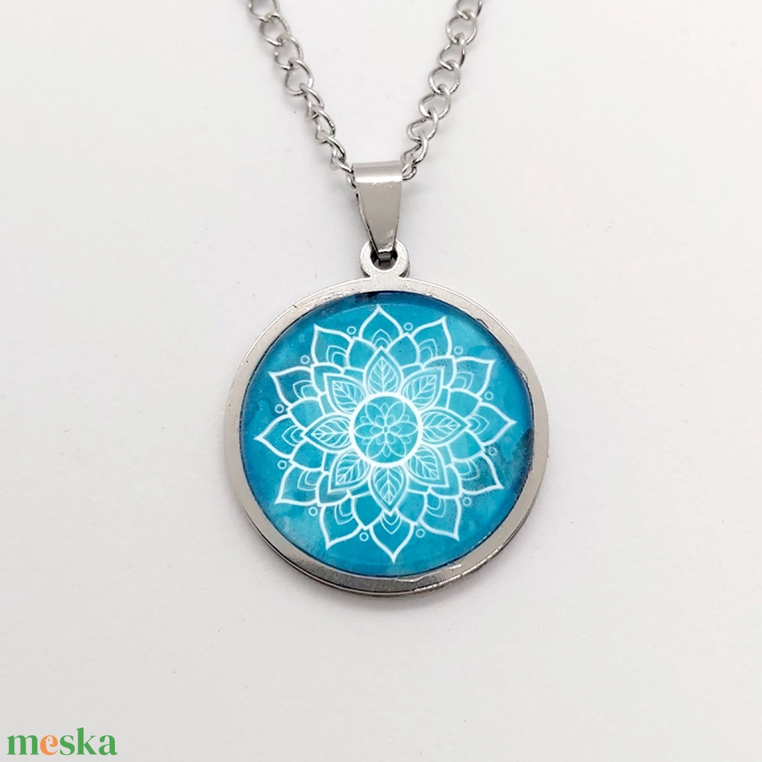 Mandala nyaklánc - ékszer - nyaklánc - medálos nyaklánc - Meska.hu