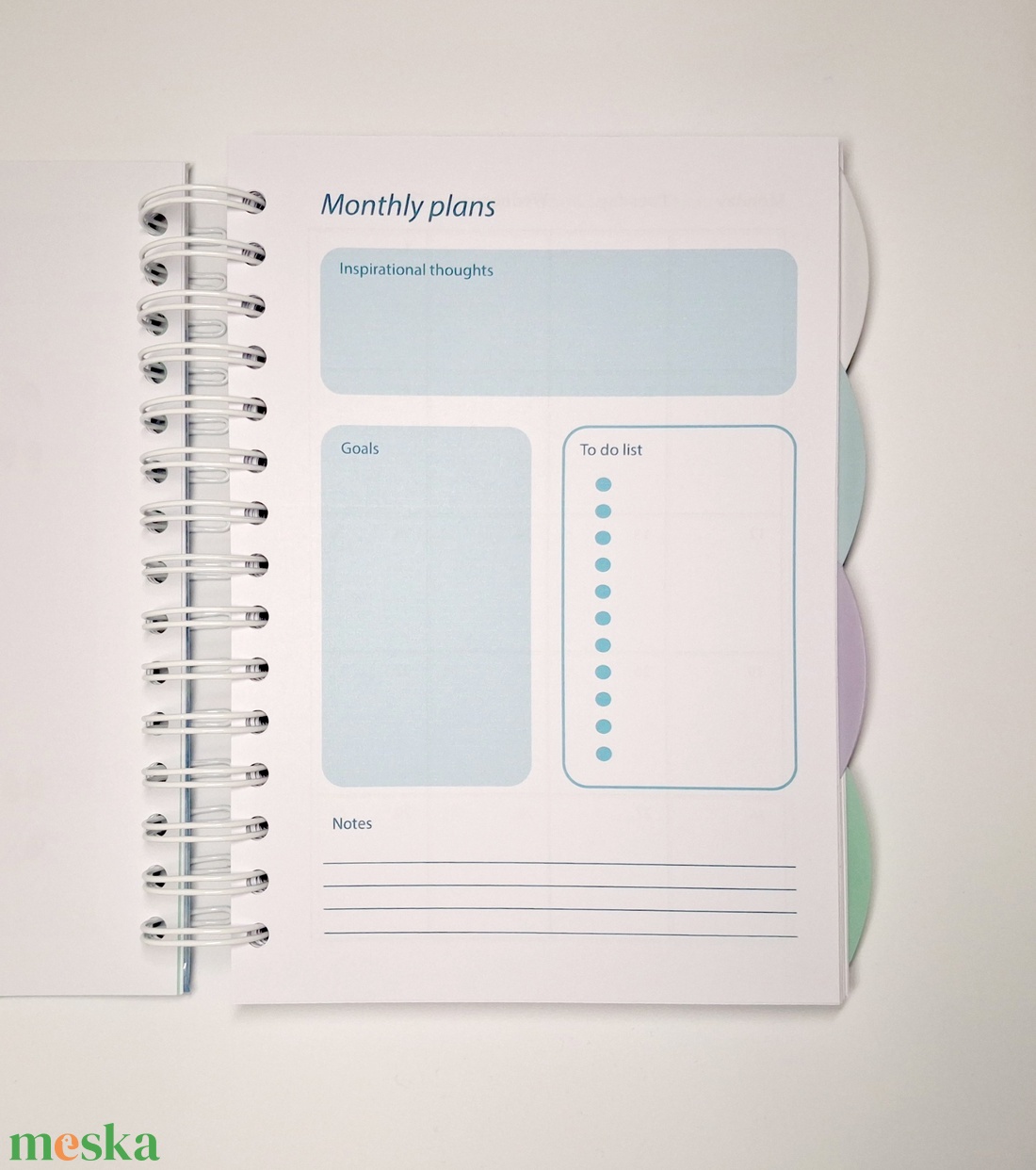 Pillangós határidőnapló 2026 - otthon & életmód - papír, írószer - jegyzetfüzet & napló - Meska.hu