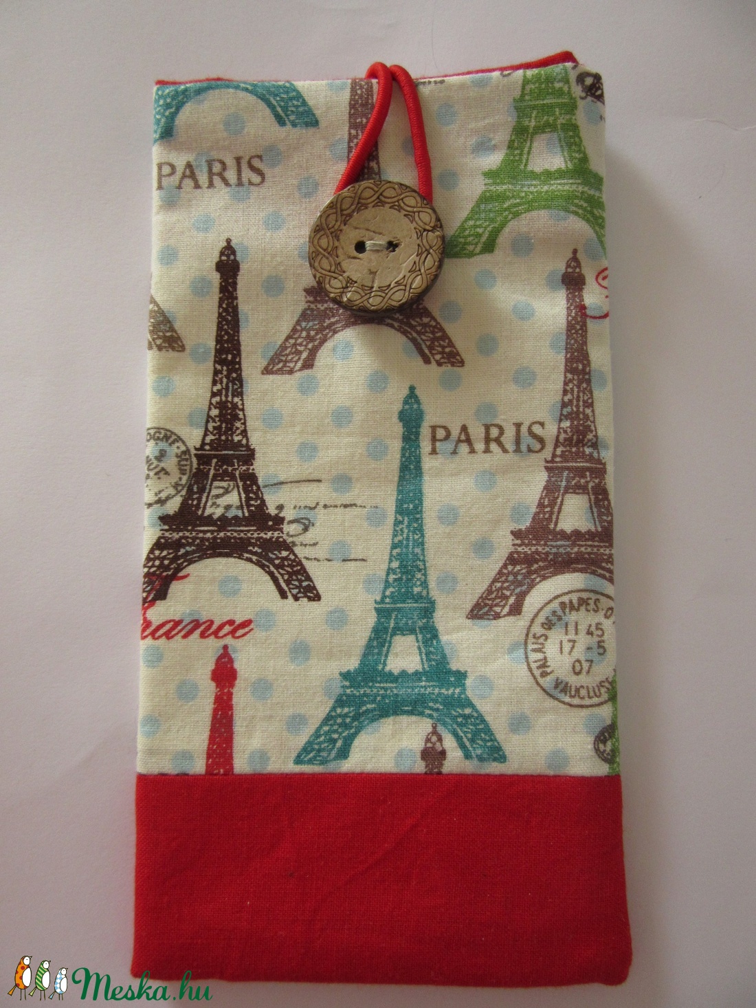 Eiffel-torony mintás mobiltok -  - Meska.hu