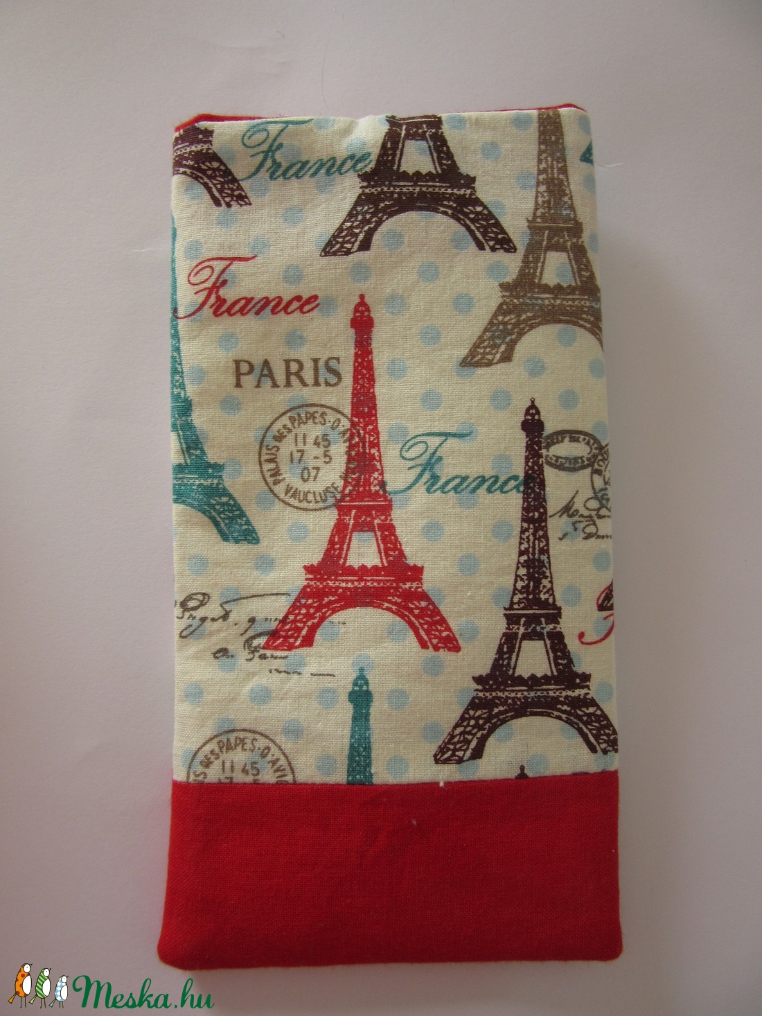 Eiffel-torony mintás mobiltok -  - Meska.hu