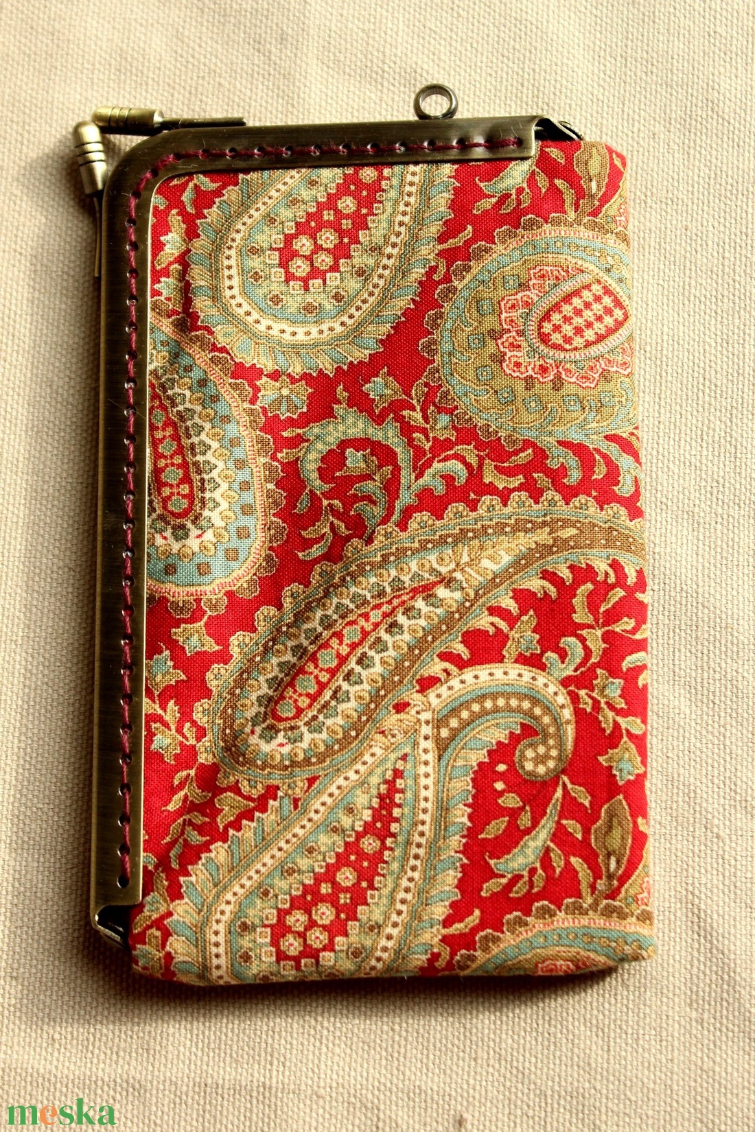 Csatos, paisley mintás telefontok - táska & tok - pénztárca & más tok - telefontok - Meska.hu