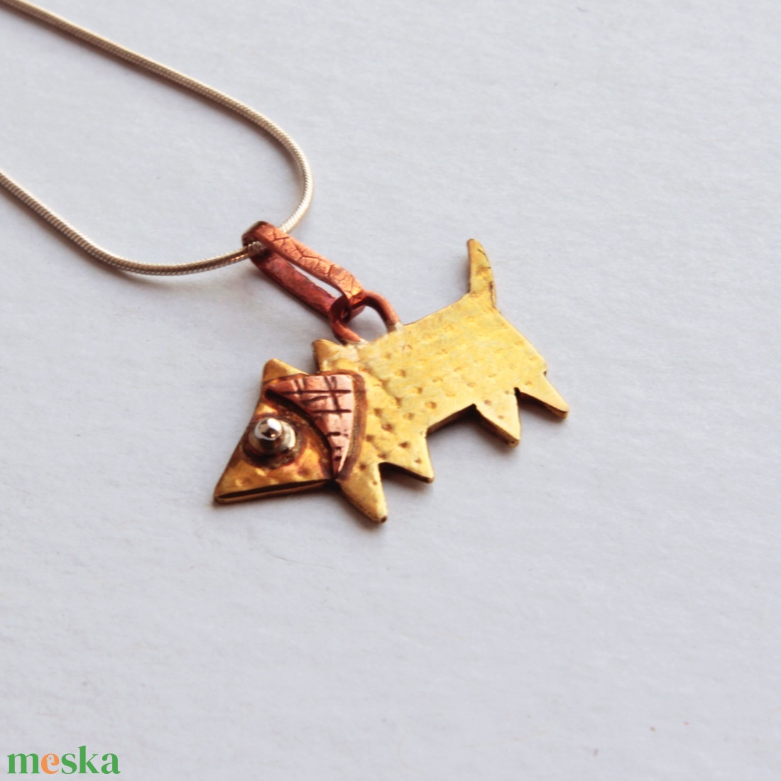 Kutyuli medál - ékszer - nyaklánc - medál - Meska.hu