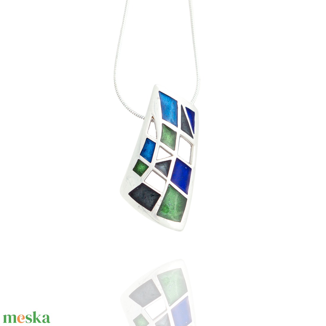 Silvercolor Mozaik Medál - ékszer - nyaklánc - medál - Meska.hu Silvercolor Mozaik Medál - ékszer - nyaklánc - medál - Meska.hu