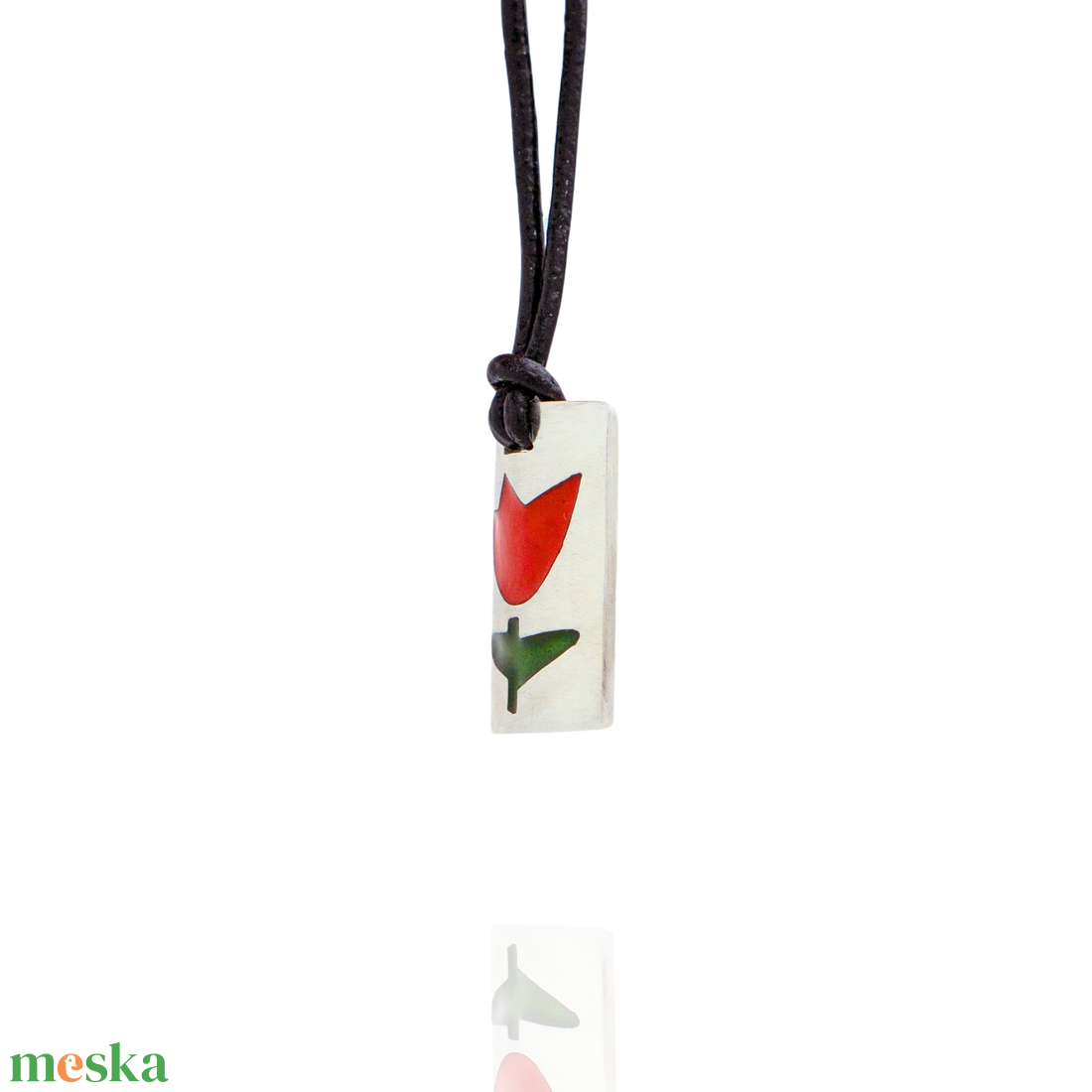 Ezüst Tulipán - ékszer - nyaklánc - medál - Meska.hu Ezüst Tulipán - ékszer - nyaklánc - medál - Meska.hu