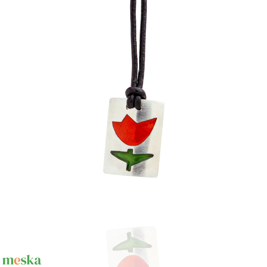 Ezüst Tulipán - ékszer - nyaklánc - medál - Meska.hu Ezüst Tulipán - ékszer - nyaklánc - medál - Meska.hu