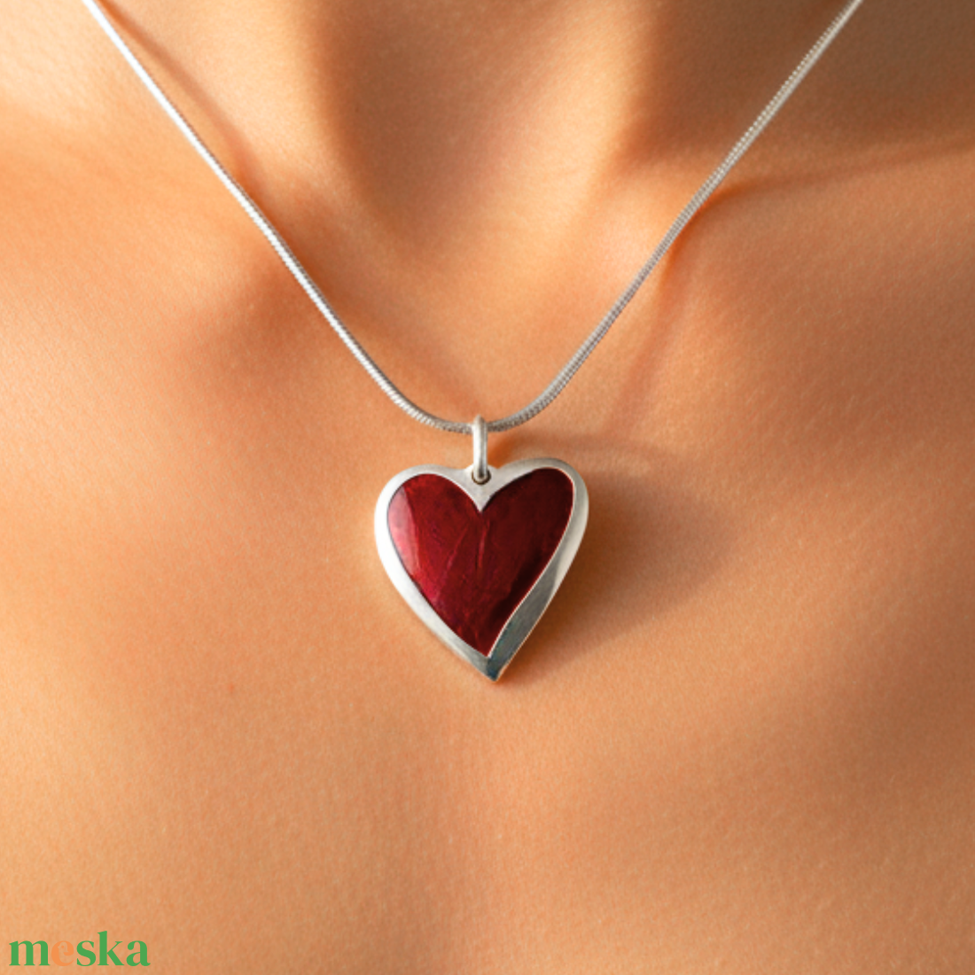 SilverColor Szeretet Medál - ékszer - nyaklánc - medál - Meska.hu