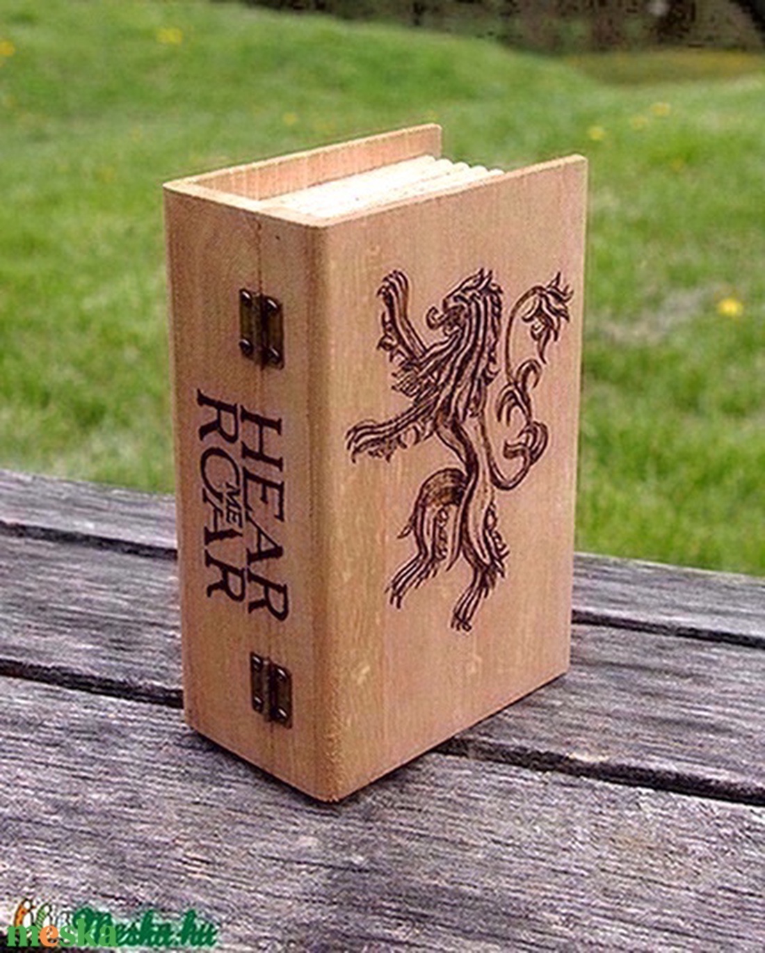 Trónok Harca könyves doboz Stark ház - otthon & életmód - tárolás & rendszerezés - doboz - Meska.hu