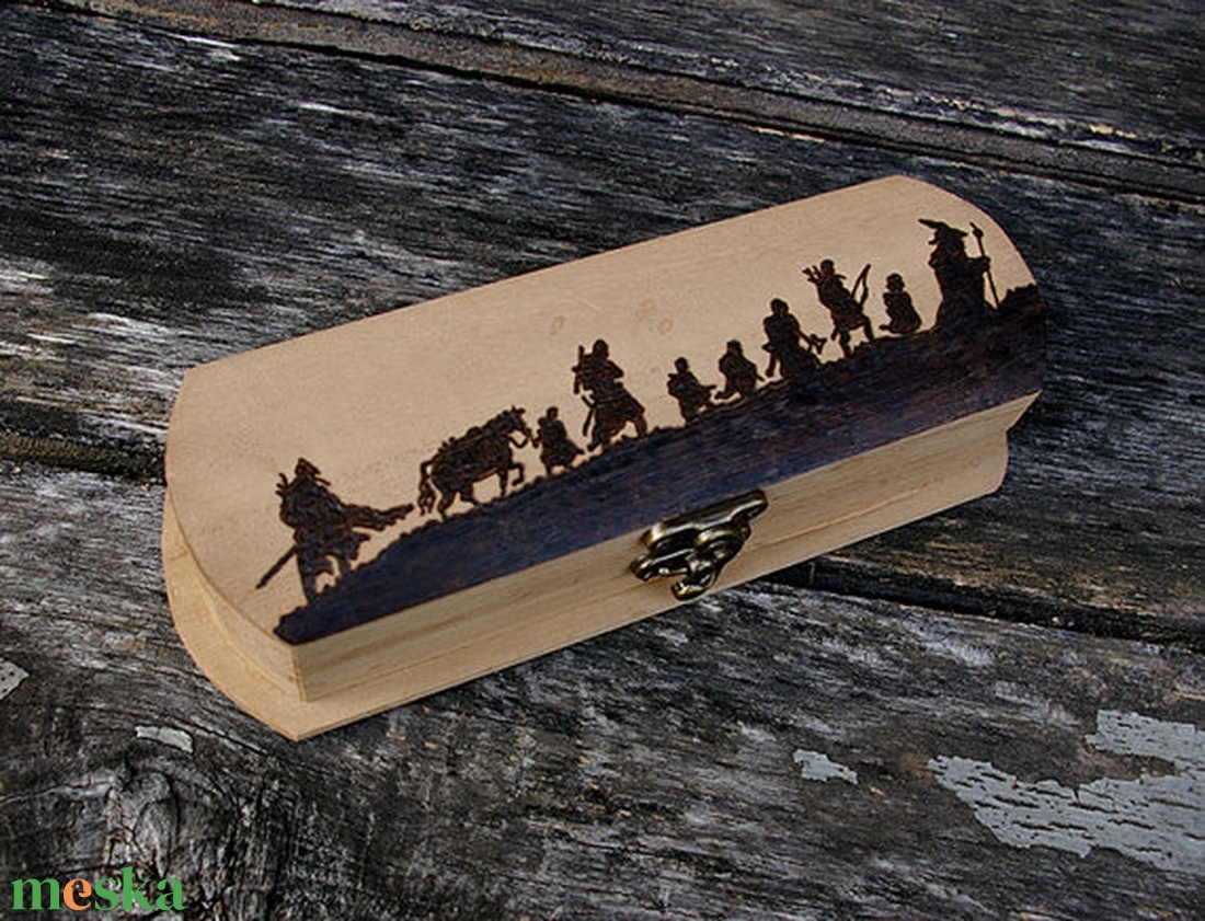 Gyűrűk Ura dobozka - otthon & életmód - tárolás & rendszerezés - doboz - Meska.hu