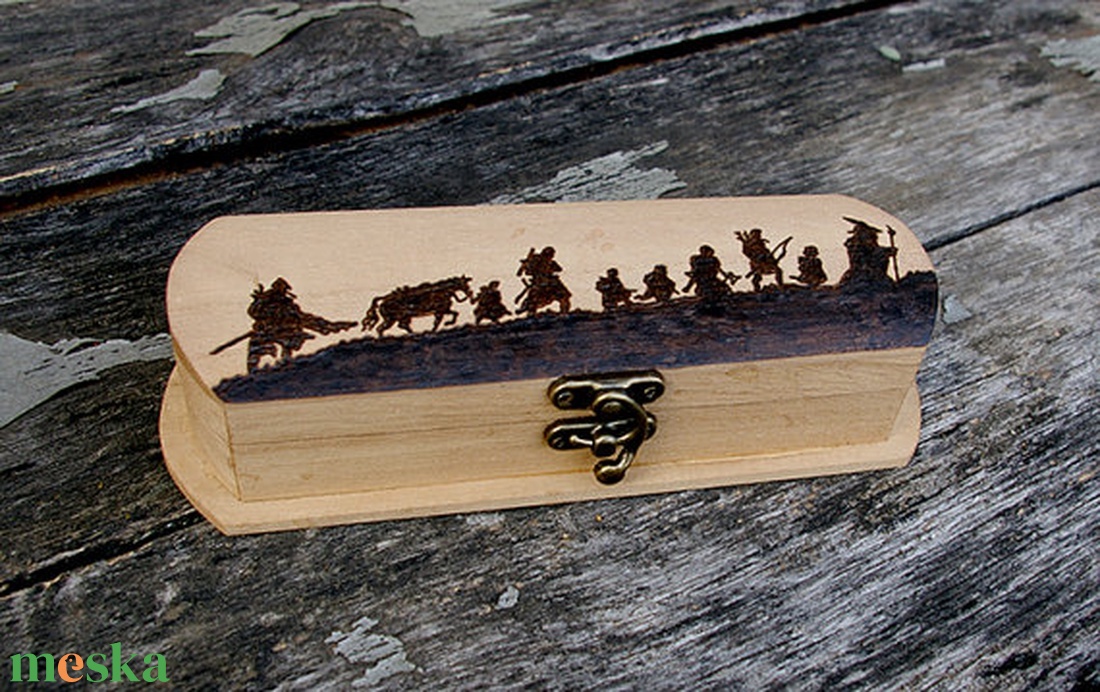 Gyűrűk Ura dobozka - otthon & életmód - tárolás & rendszerezés - doboz - Meska.hu