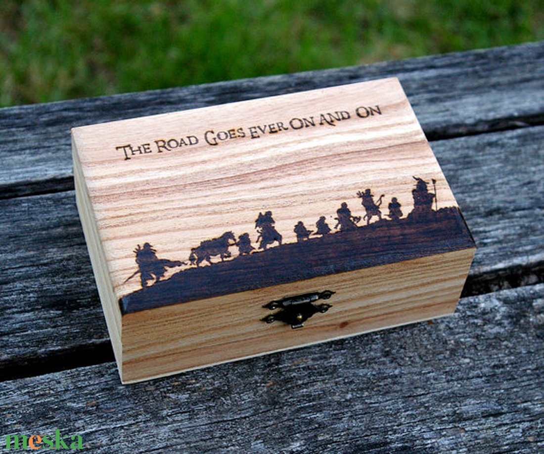 Gyűrűk ura doboz - otthon & életmód - tárolás & rendszerezés - doboz - Meska.hu