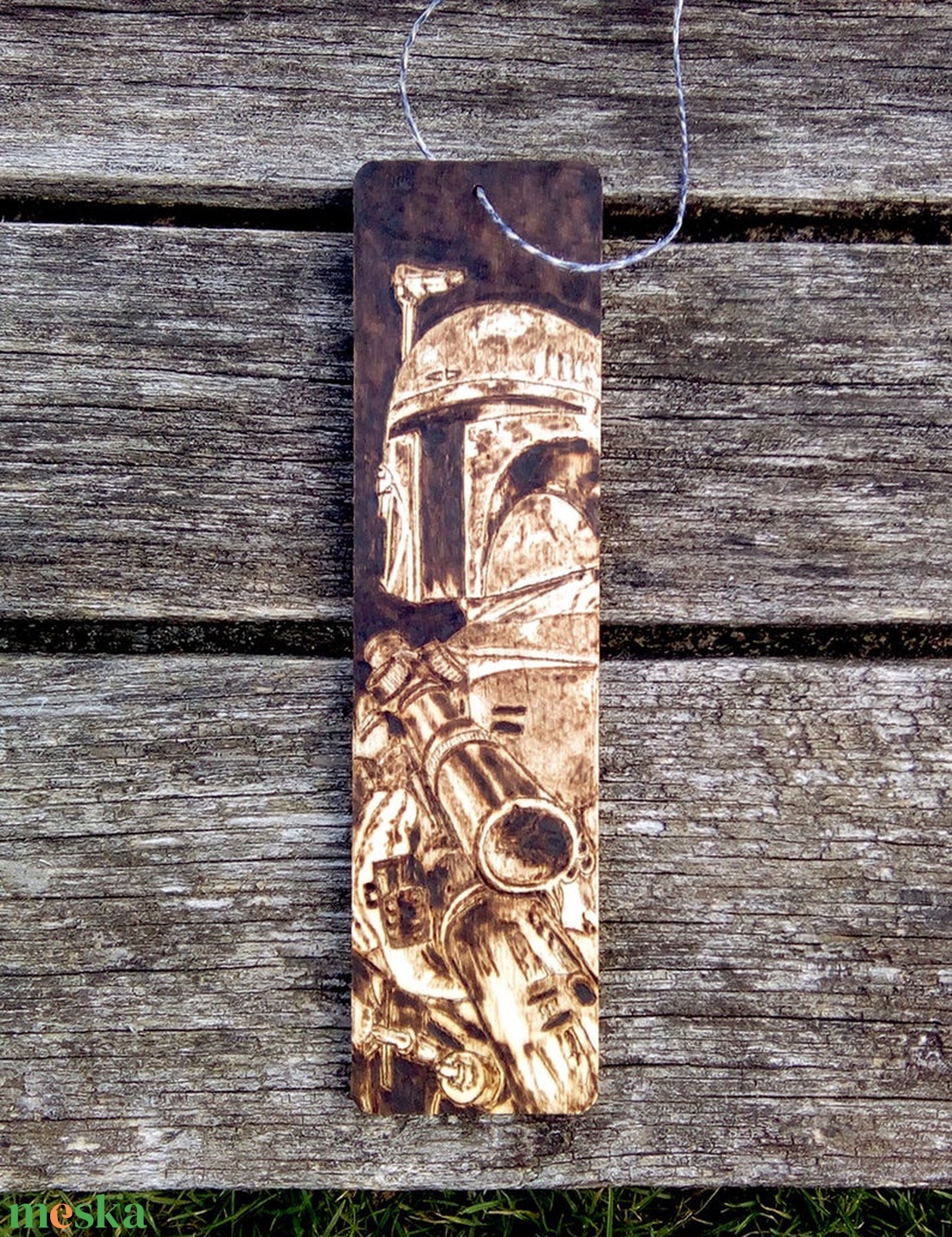 Csillagok háborúja Boba Fett könyvjelző - könyv & zene - könyvjelző - Meska.hu