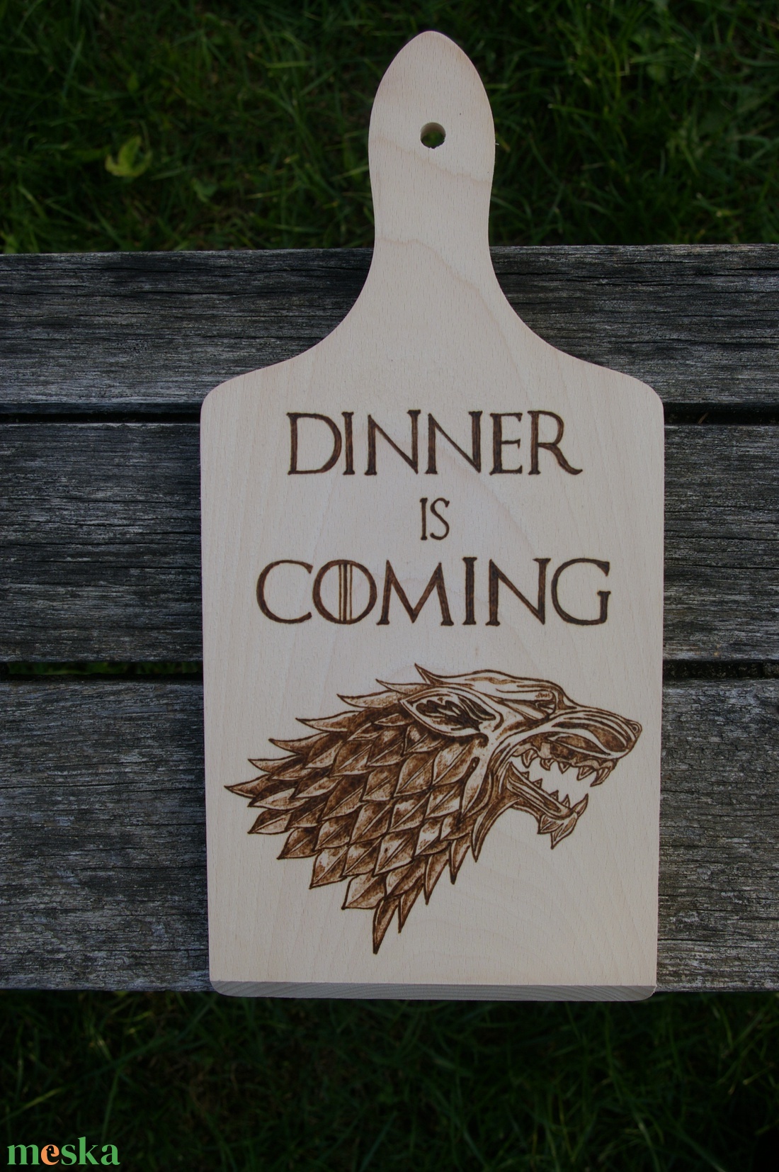 Trónok harca vágódeszka - otthon & életmód - konyhafelszerelés, tálalás - sütés, főzés - vágódeszka - Meska.hu