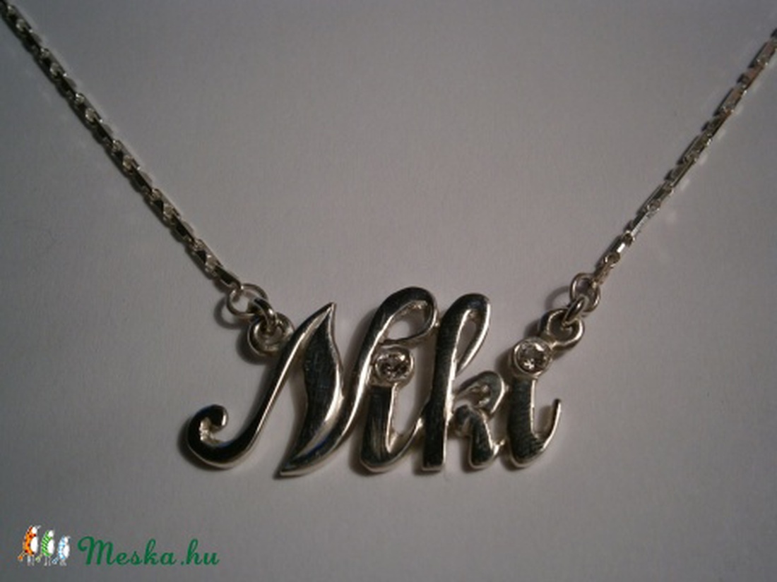Niki névkolié(Carrie lánc,neves nyaklánc) -  - Meska.hu