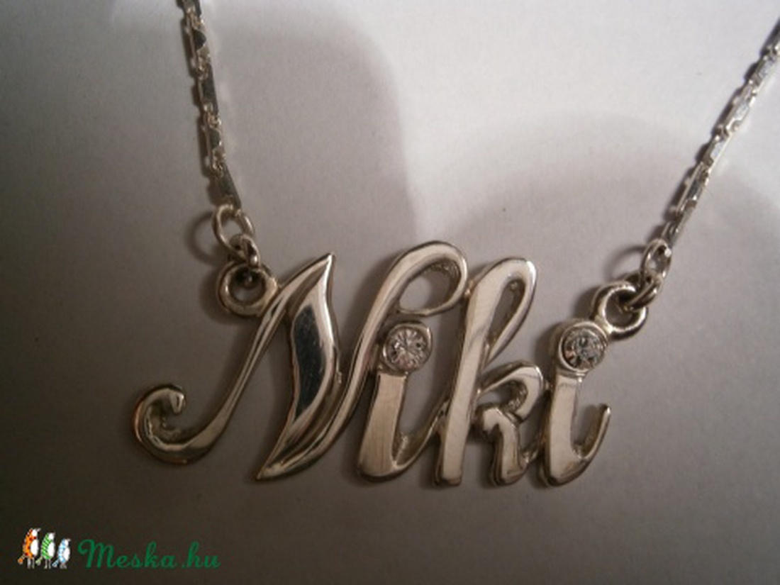 Niki névkolié(Carrie lánc,neves nyaklánc) -  - Meska.hu