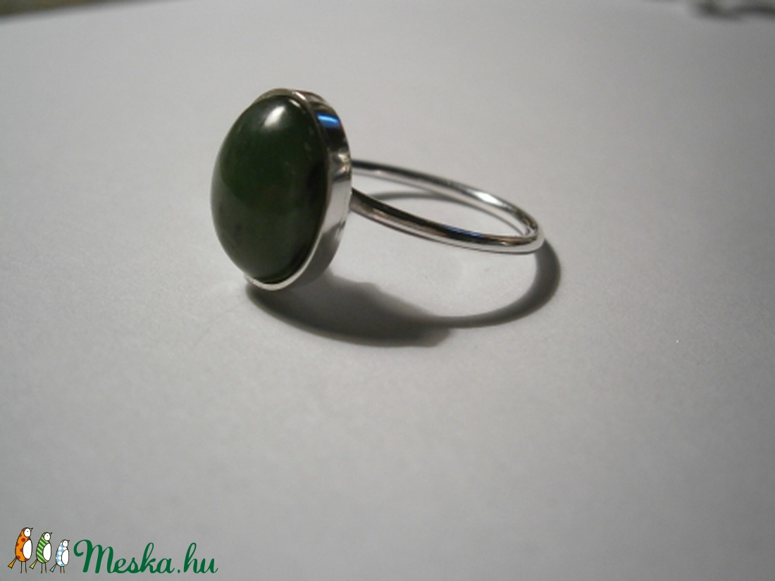 Jáde köves gyűrű vszm részére lefoglalva -  - Meska.hu