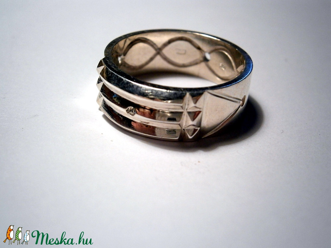 Atlantiszi gyűrű ezüstből -  - Meska.hu