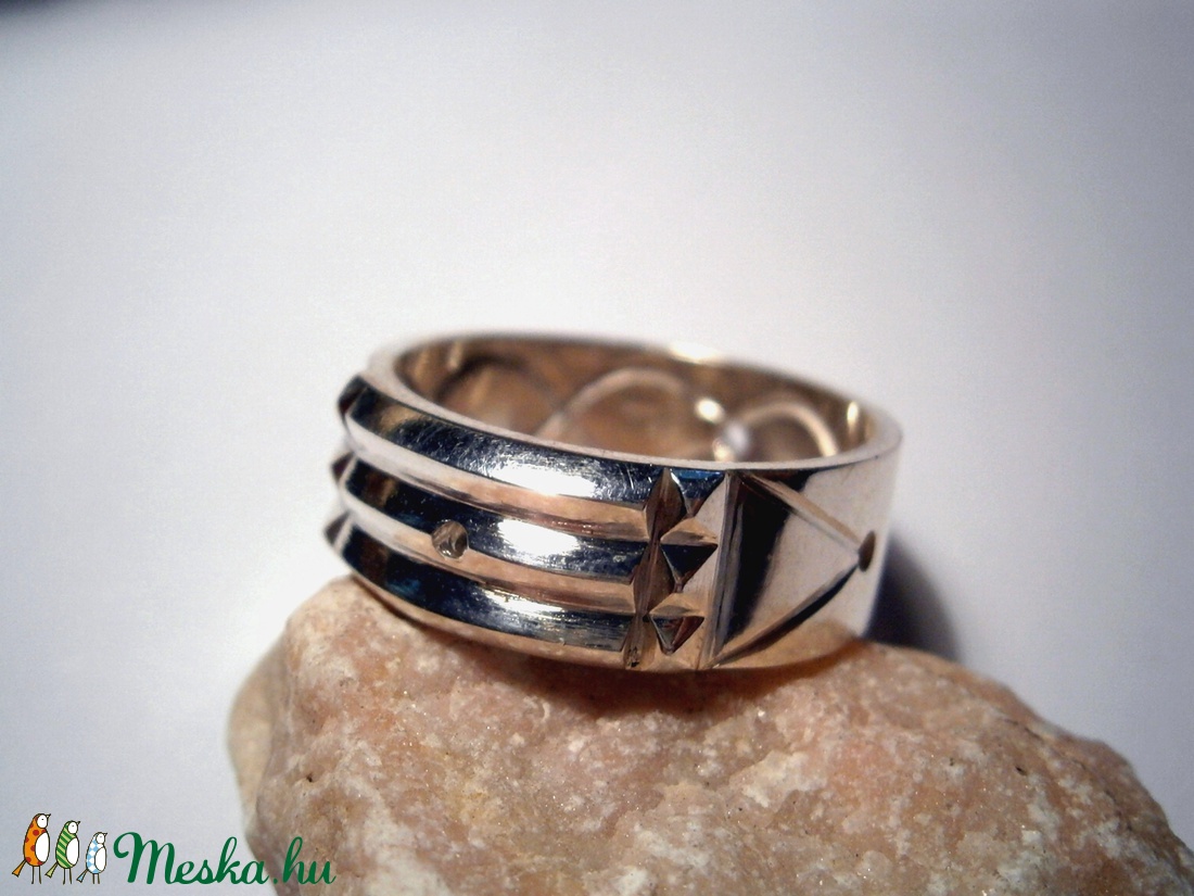 Atlantiszi gyűrű ezüstből -  - Meska.hu