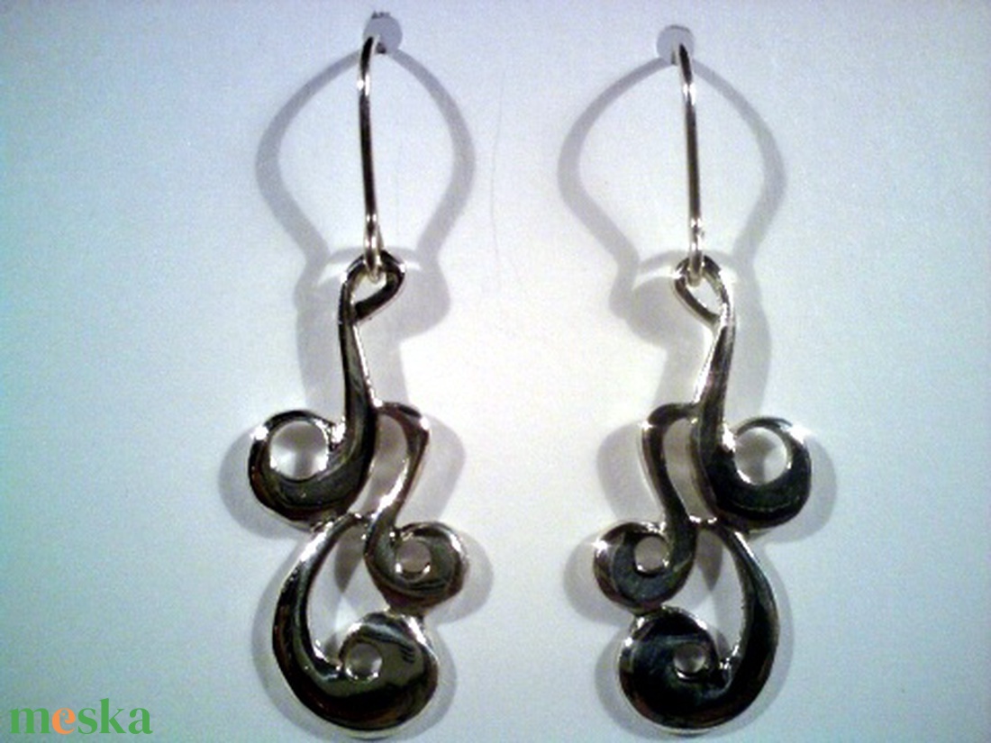 Indás füli(10) - ékszer - fülbevaló - lógó fülbevaló - Meska.hu