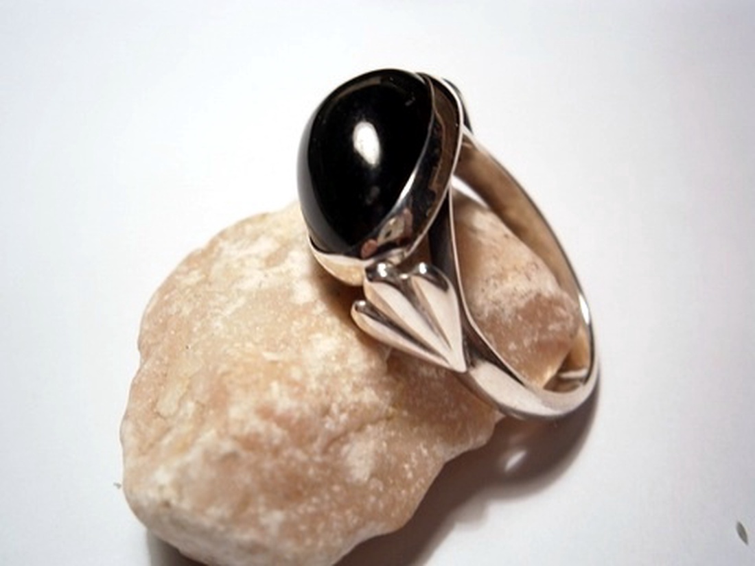 Jáde köves gyűrű -  - Meska.hu