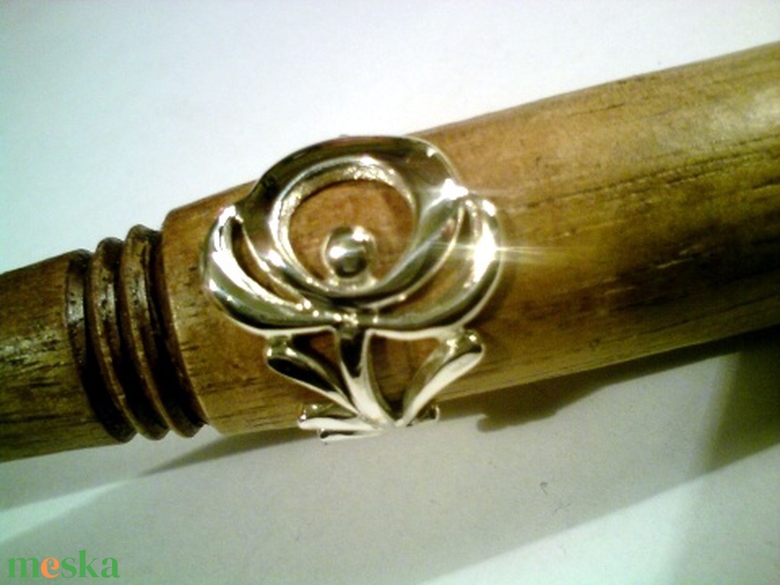 Kalocsai virágos gyűrű(1)  - ékszer - gyűrű - figurális gyűrű - Meska.hu