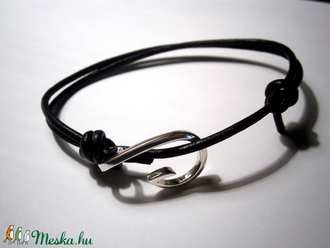 Ezüst horog karkötő -  - Meska.hu