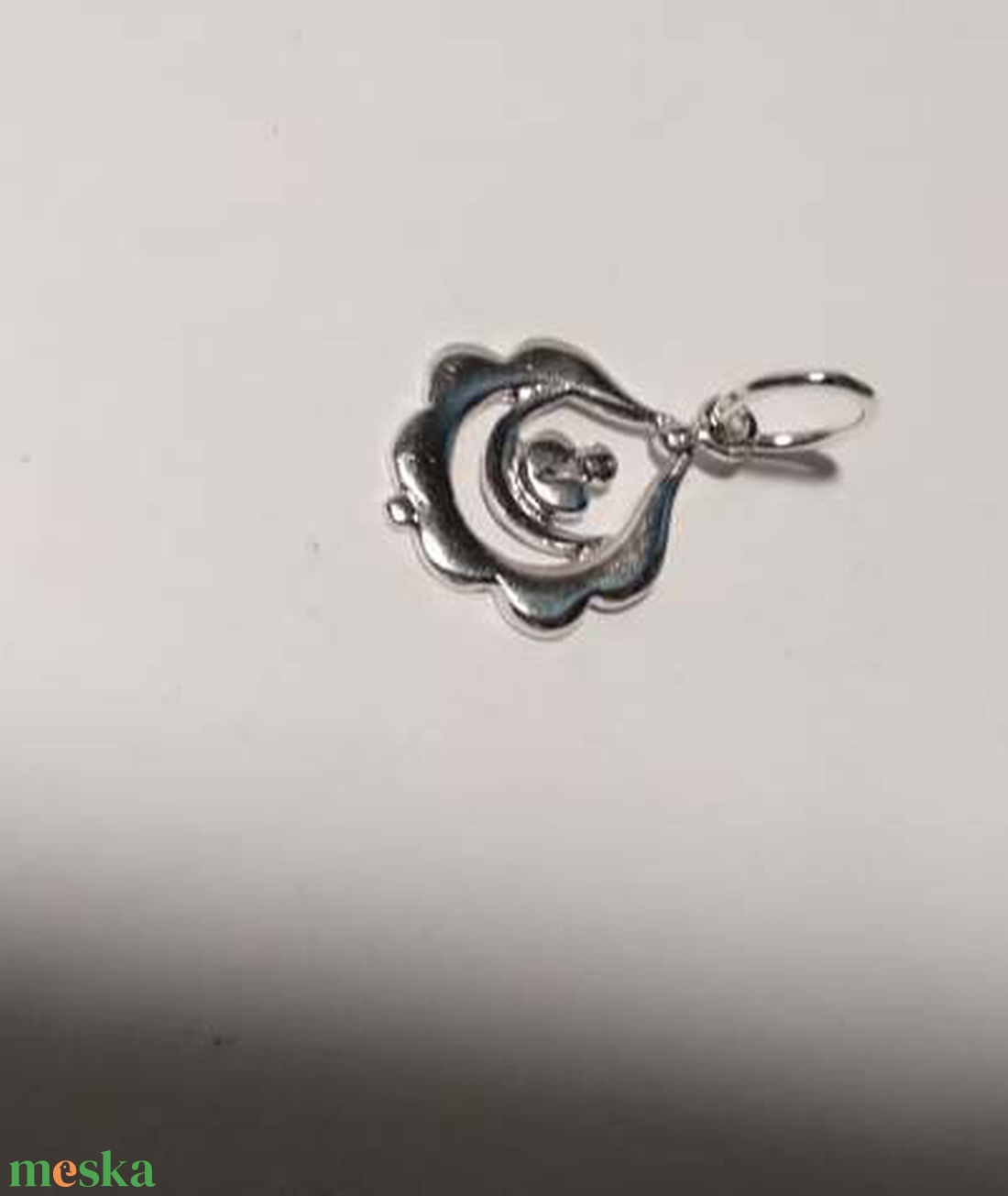 Magyar mintás medál ezüstből - ékszer - nyaklánc - medál - Meska.hu