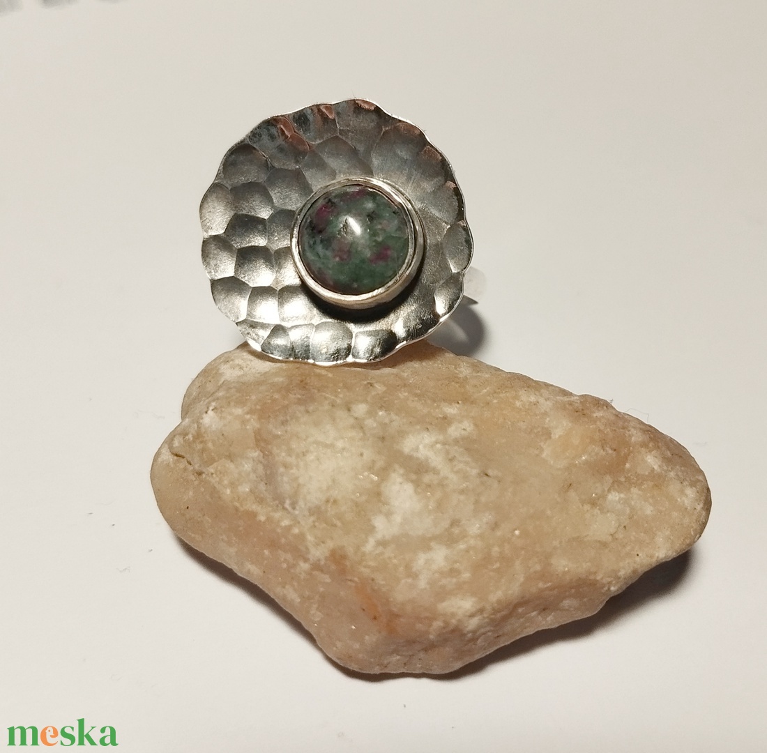 Ezüst gyűrű - ékszer - gyűrű - statement gyűrű - Meska.hu