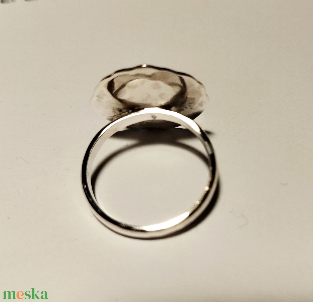 Ezüst gyűrű - ékszer - gyűrű - statement gyűrű - Meska.hu