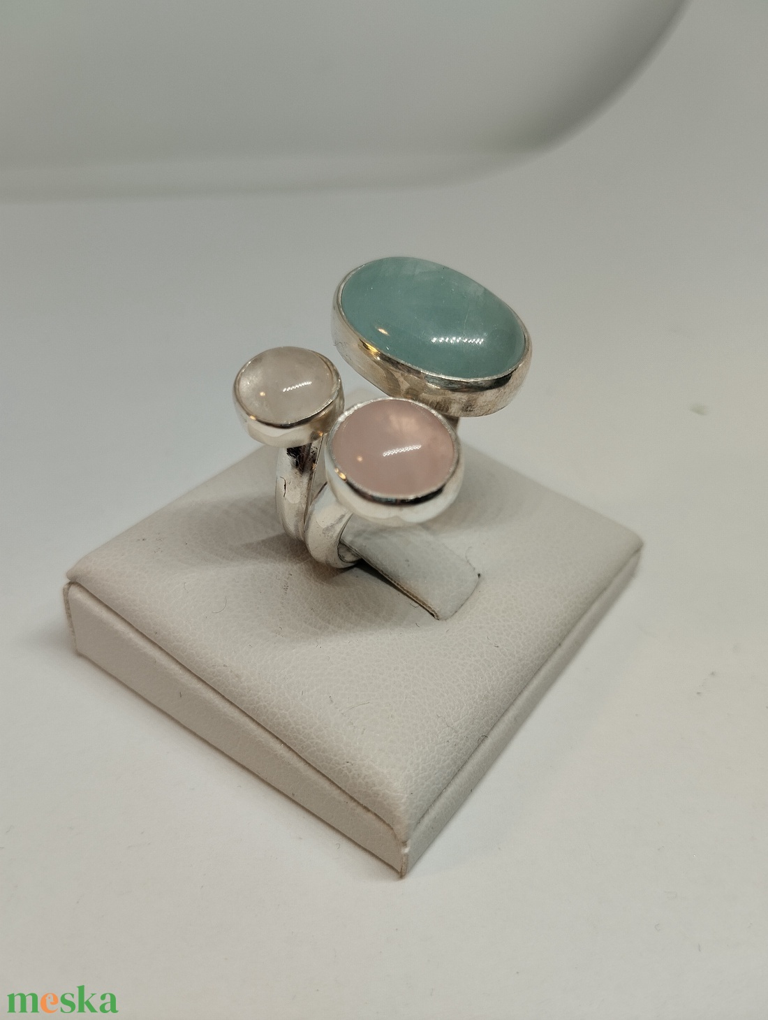 Akvamarin ékszer szett - ékszer - ékszerszett - Meska.hu