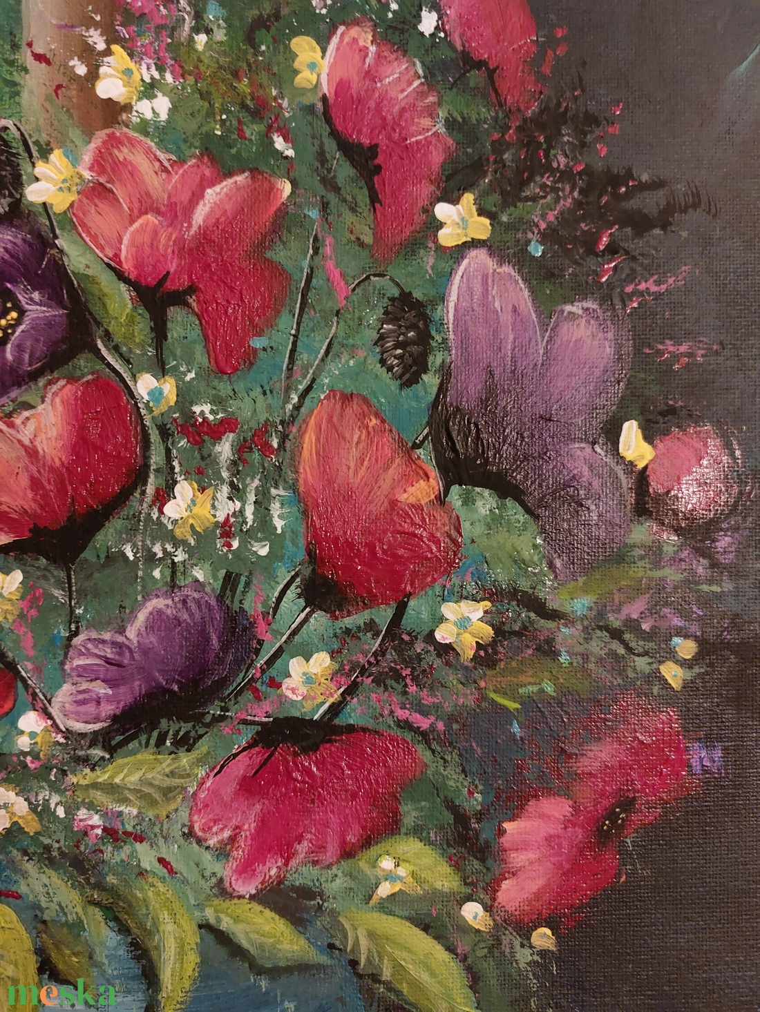 Pipacsok - művészet - festmény - akril - Meska.hu Pipacsok - művészet - festmény - akril - Meska.hu