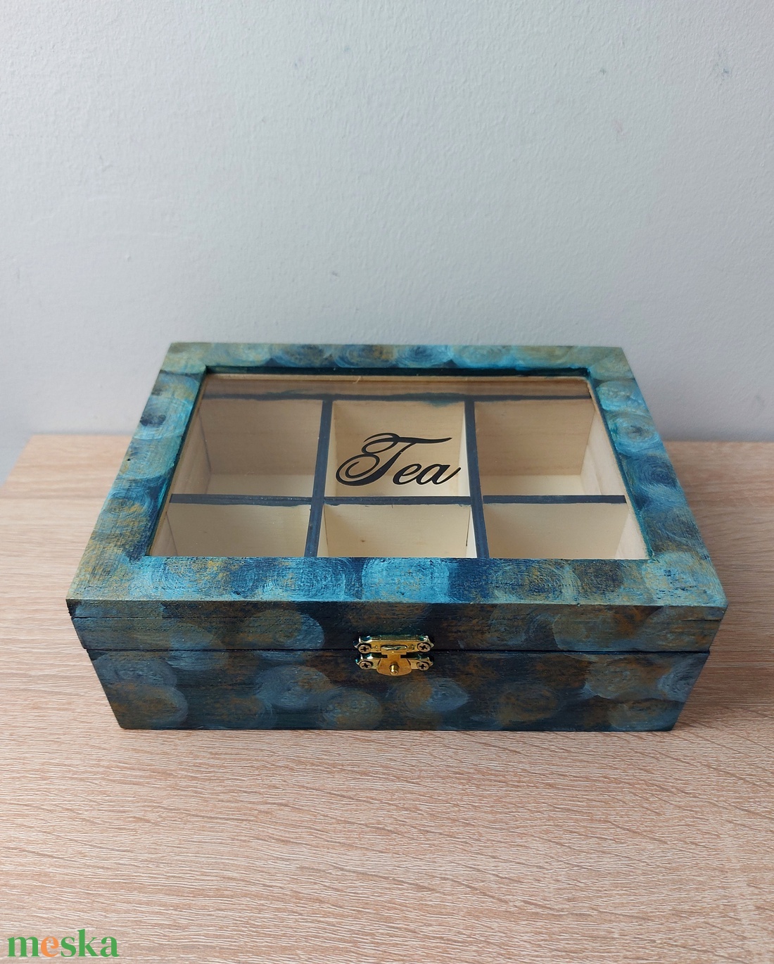 Teás doboz - Telihold - otthon & életmód - konyhafelszerelés, tálalás - konyhai tárolás - tea & kávé tárolás - Meska.hu Teás doboz - Telihold - otthon & életmód - konyhafelszerelés, tálalás - konyhai tárolás - tea & kávé tárolás - Meska.hu