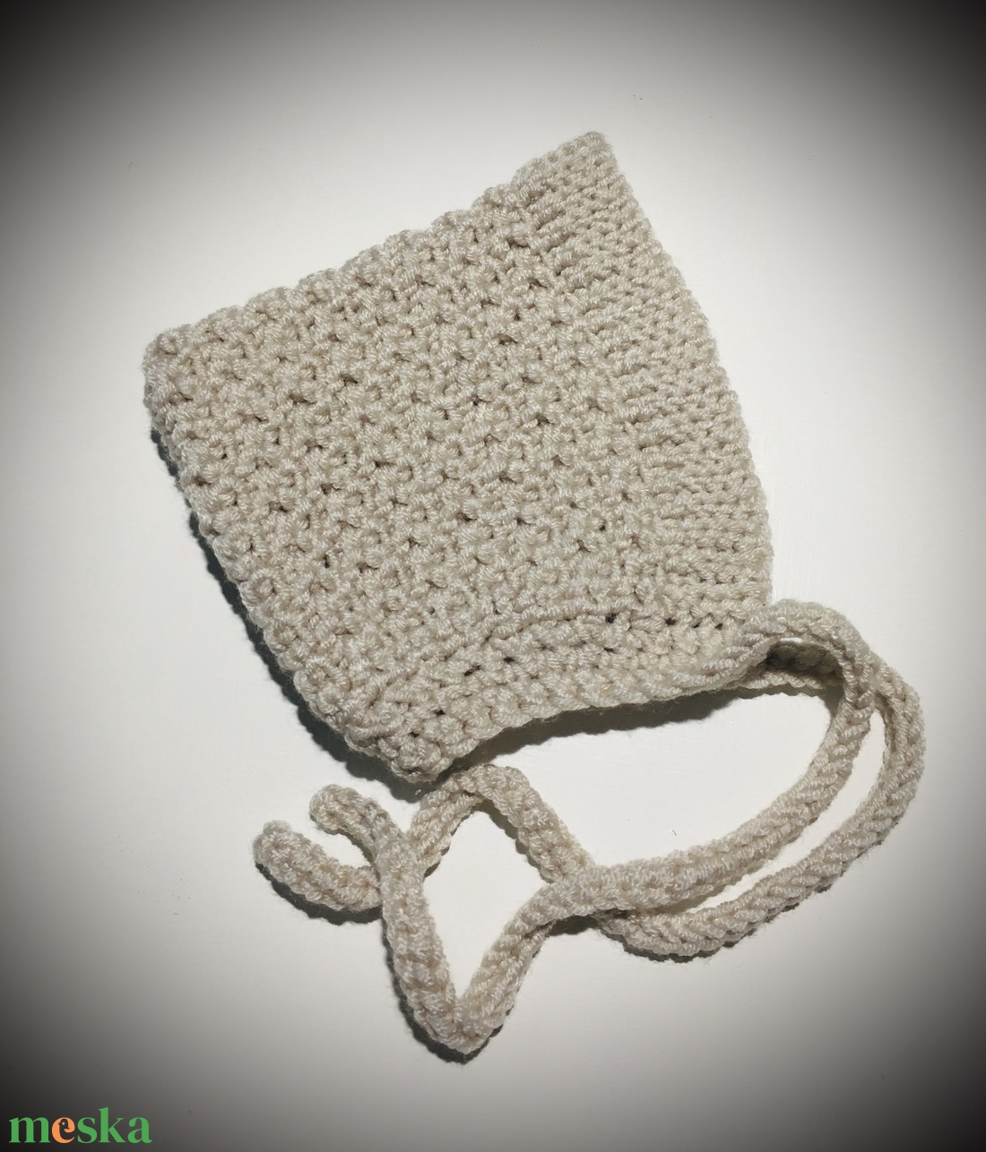 Bonnet horgolt baba sapka (mogyoró szín) - ruha & divat - babaruha & gyerekruha - babasapka - Meska.hu Bonnet horgolt baba sapka (mogyoró szín) - ruha & divat - babaruha & gyerekruha - babasapka - Meska.hu