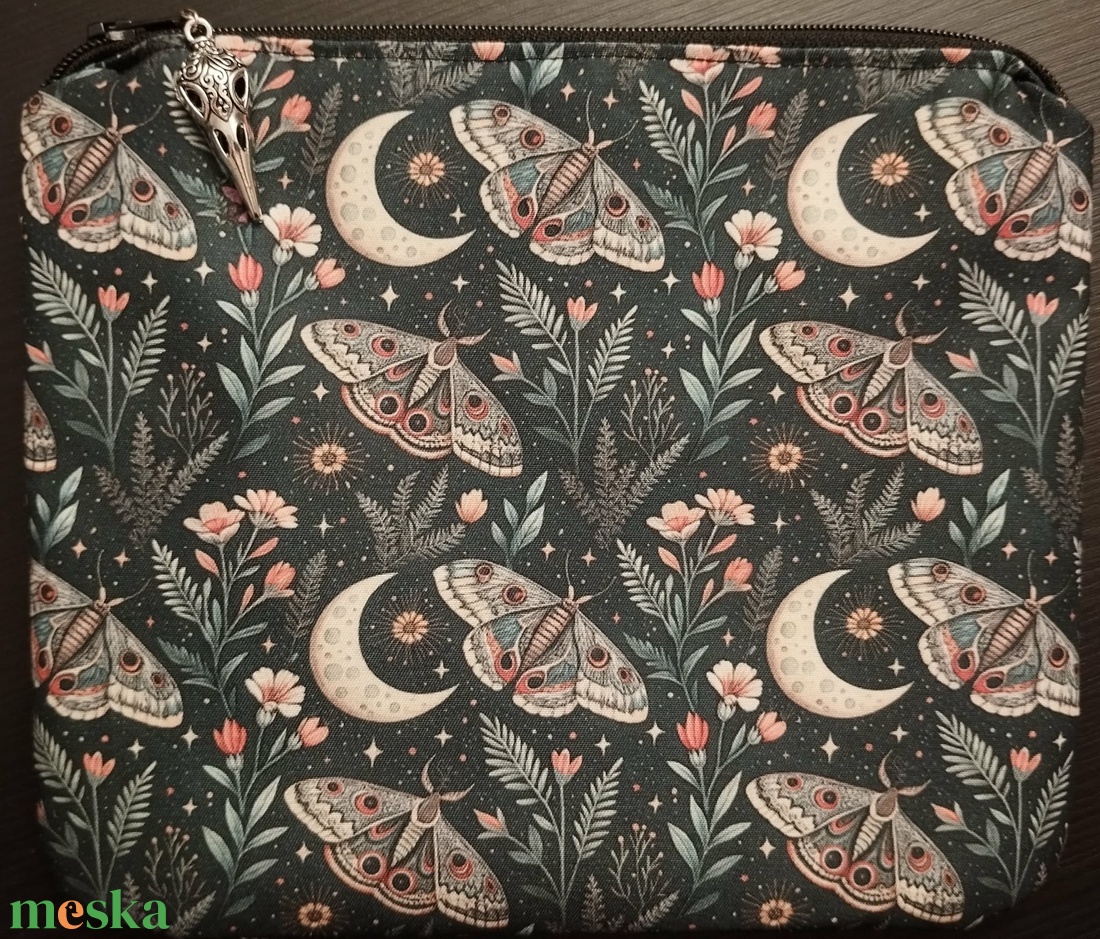 Neszesszer, táska rendező, apró holminak, erdei pille. - táska & tok - neszesszer - Meska.hu