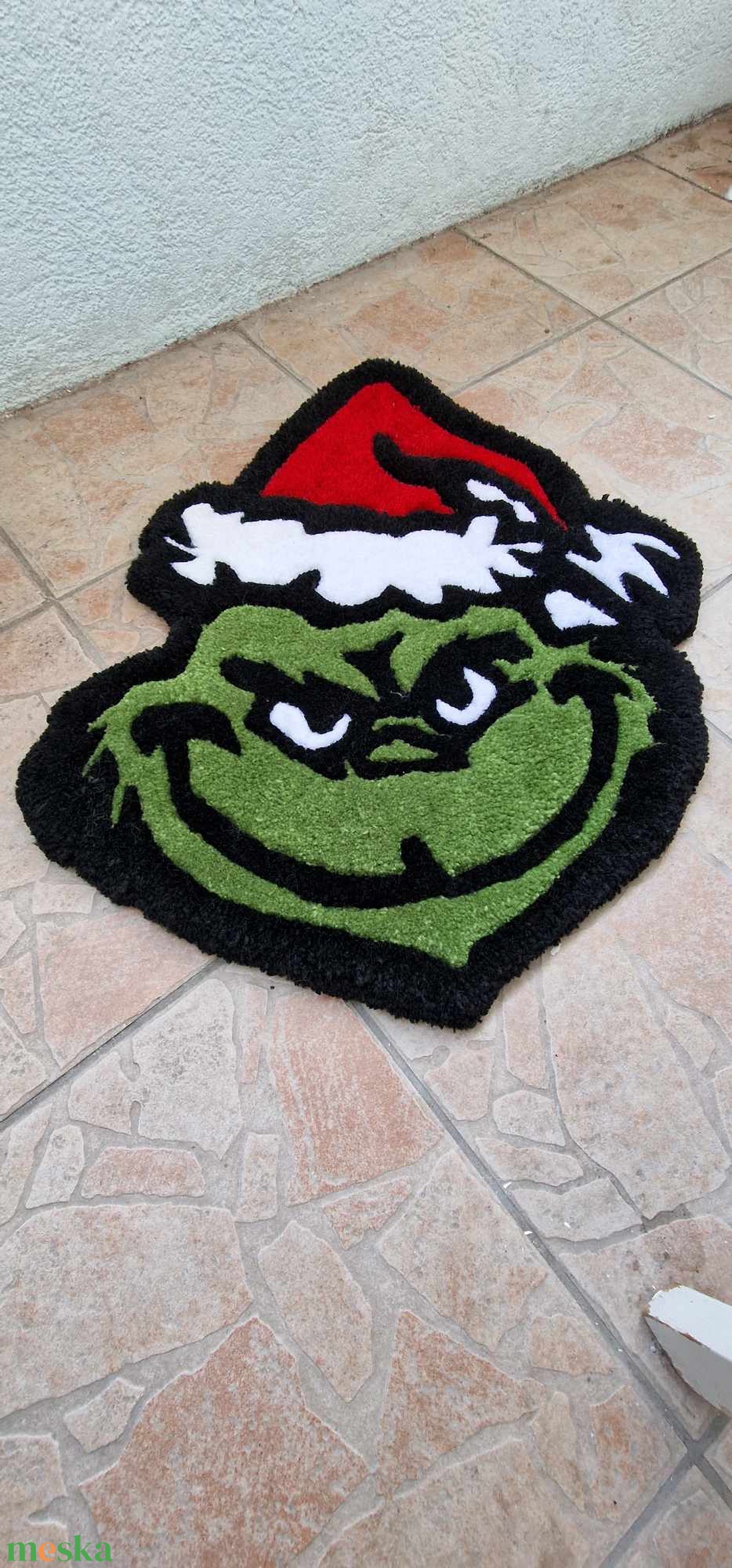 Grincs (Grinch) tufting szőnyeg - otthon & életmód - lakástextil - szőnyeg - más típusú szőnyeg - Meska.hu Grincs (Grinch) tufting szőnyeg - otthon & életmód - lakástextil - szőnyeg - más típusú szőnyeg - Meska.hu