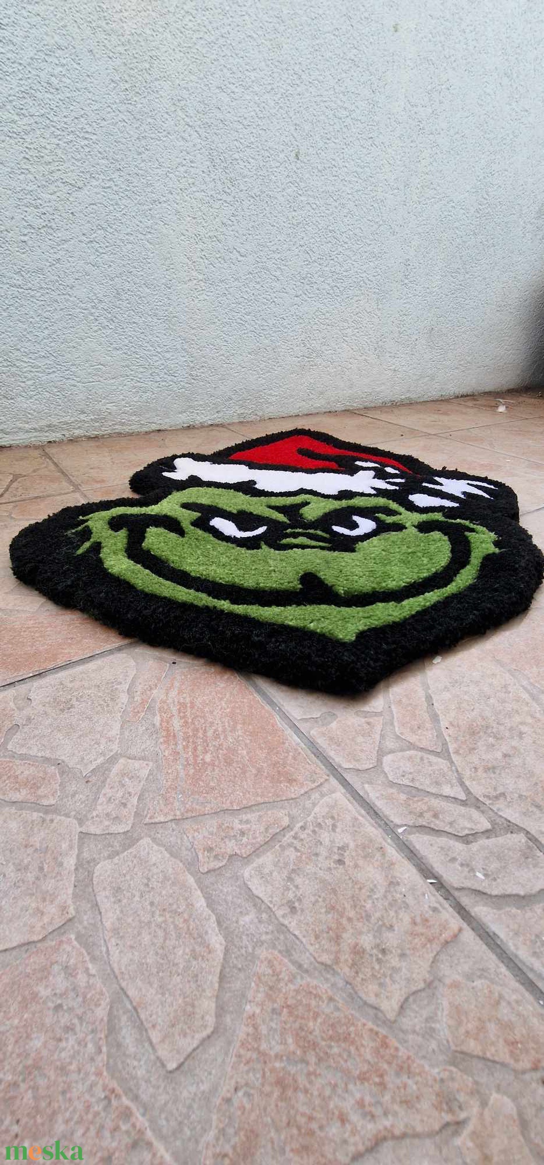 Grincs (Grinch) tufting szőnyeg - otthon & életmód - lakástextil - szőnyeg - más típusú szőnyeg - Meska.hu Grincs (Grinch) tufting szőnyeg - otthon & életmód - lakástextil - szőnyeg - más típusú szőnyeg - Meska.hu