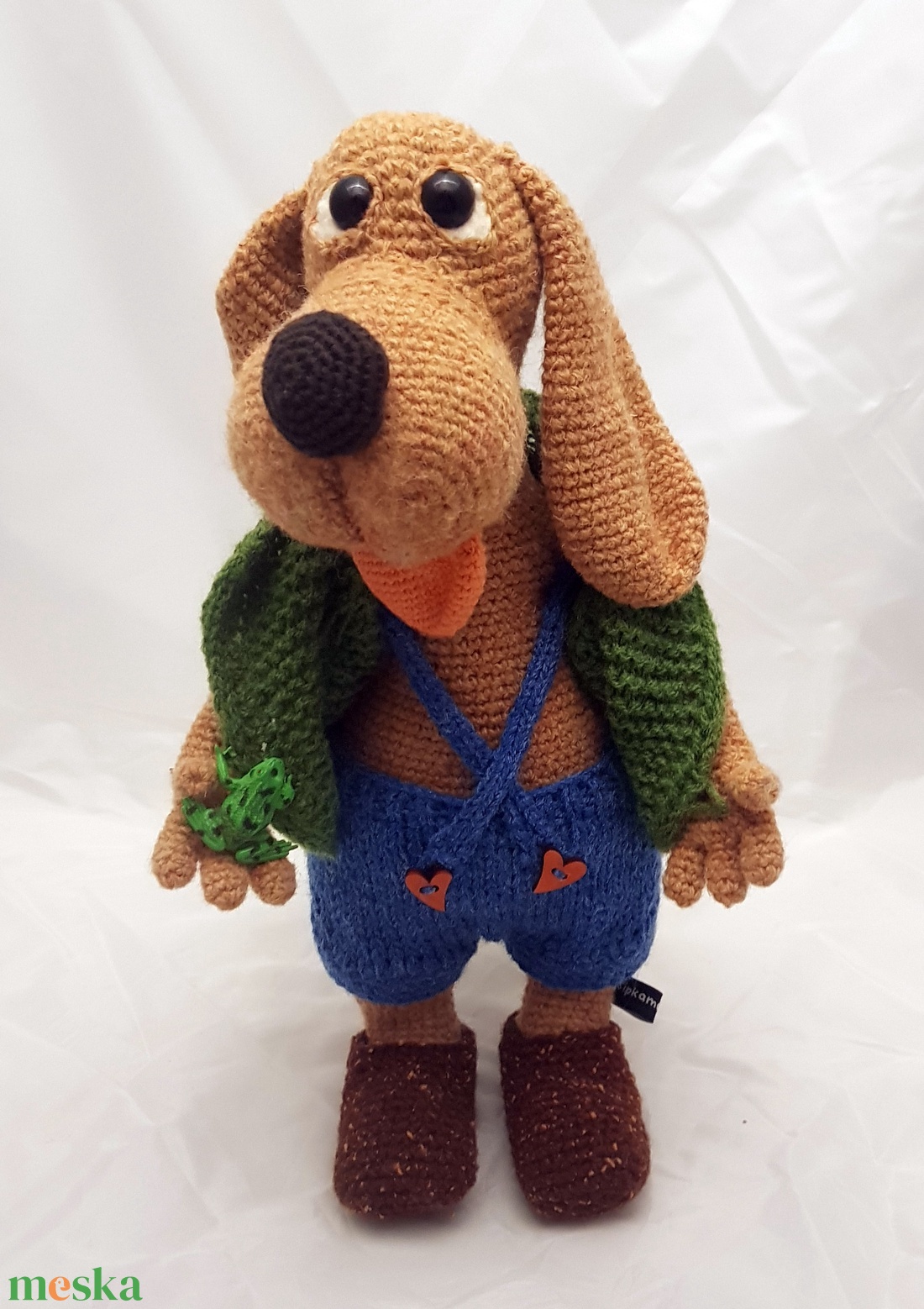 36 cm magas kutya - játék & sport - baba & babaház - baba - Meska.hu