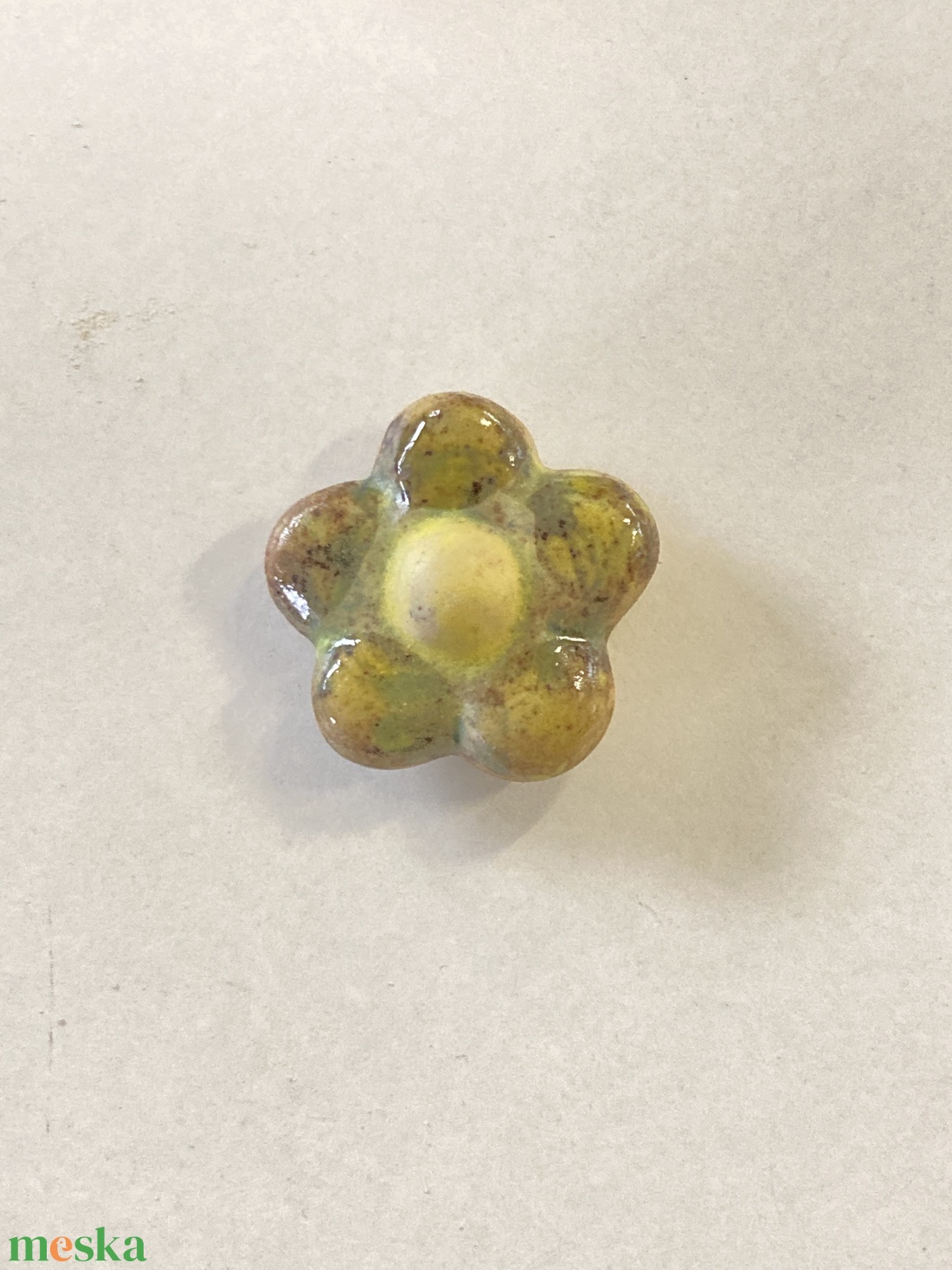 Valentin virág hűtőmágnes - otthon & életmód - konyhafelszerelés, tálalás - konyhai dekoráció - hűtőmágnes - Meska.hu