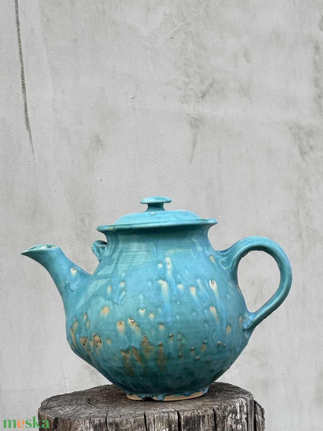 2,5 l-es teáskanna - kellékek & szerszámok - díszíthető tárgyak - kerámia - Meska.hu