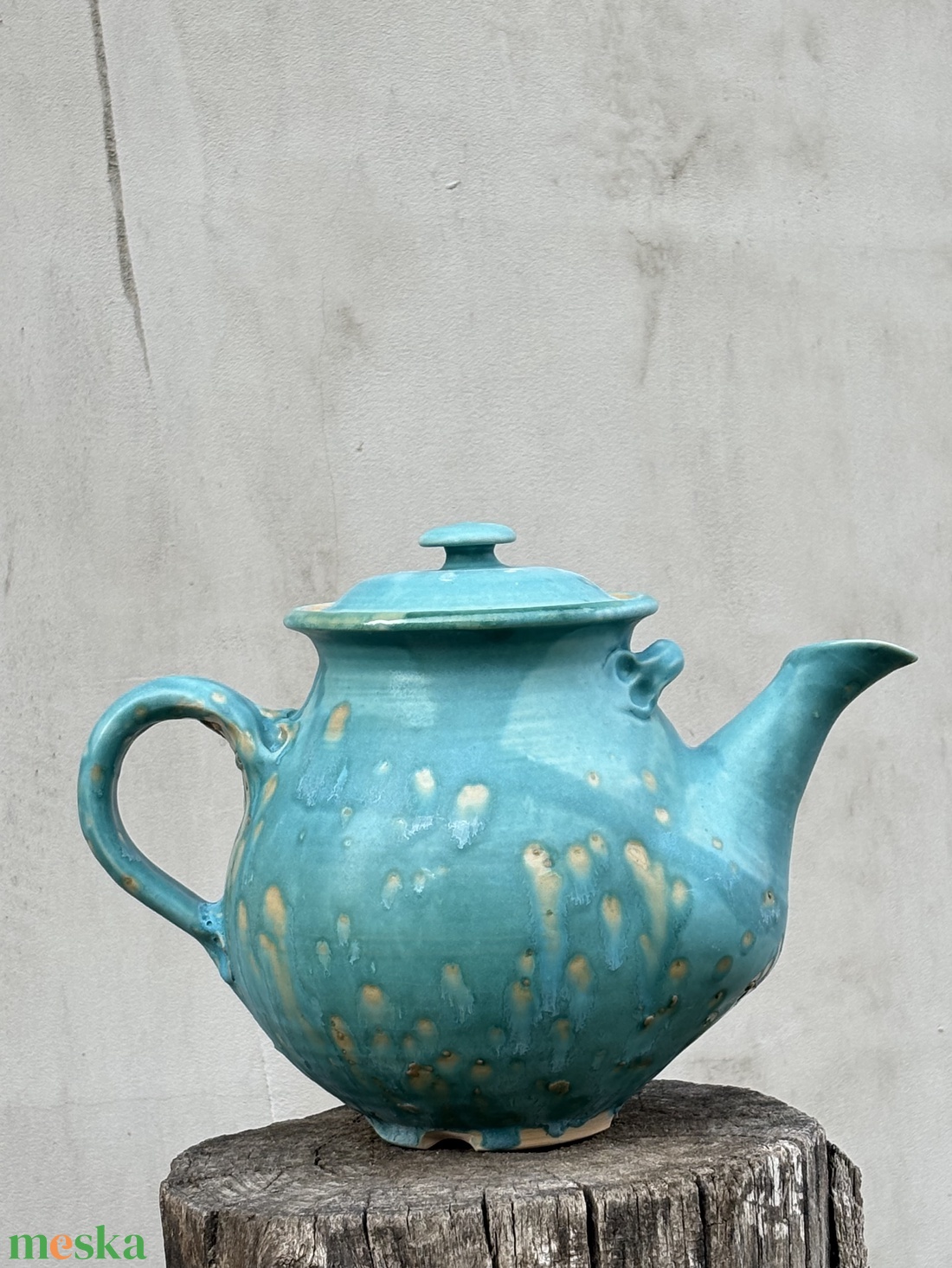 2,5 l-es teáskanna - kellékek & szerszámok - díszíthető tárgyak - kerámia - Meska.hu