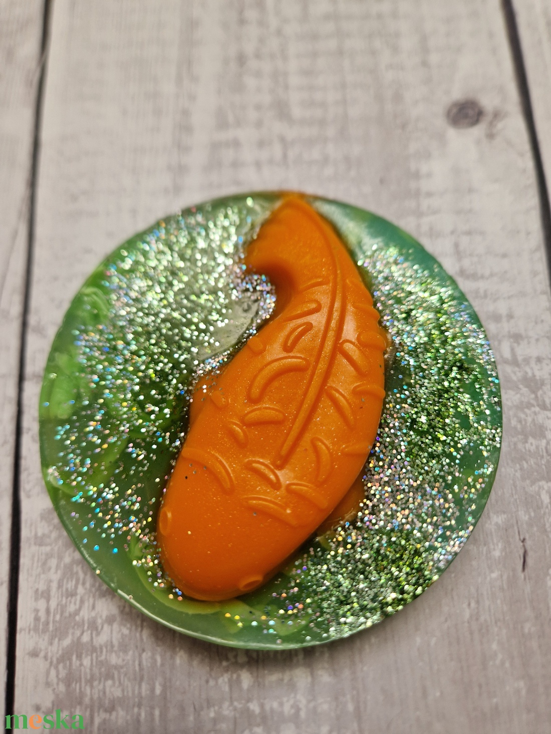 Aranyhalas diszszappan  - szépségápolás - szappan & fürdés - kézműves szappan - Meska.hu