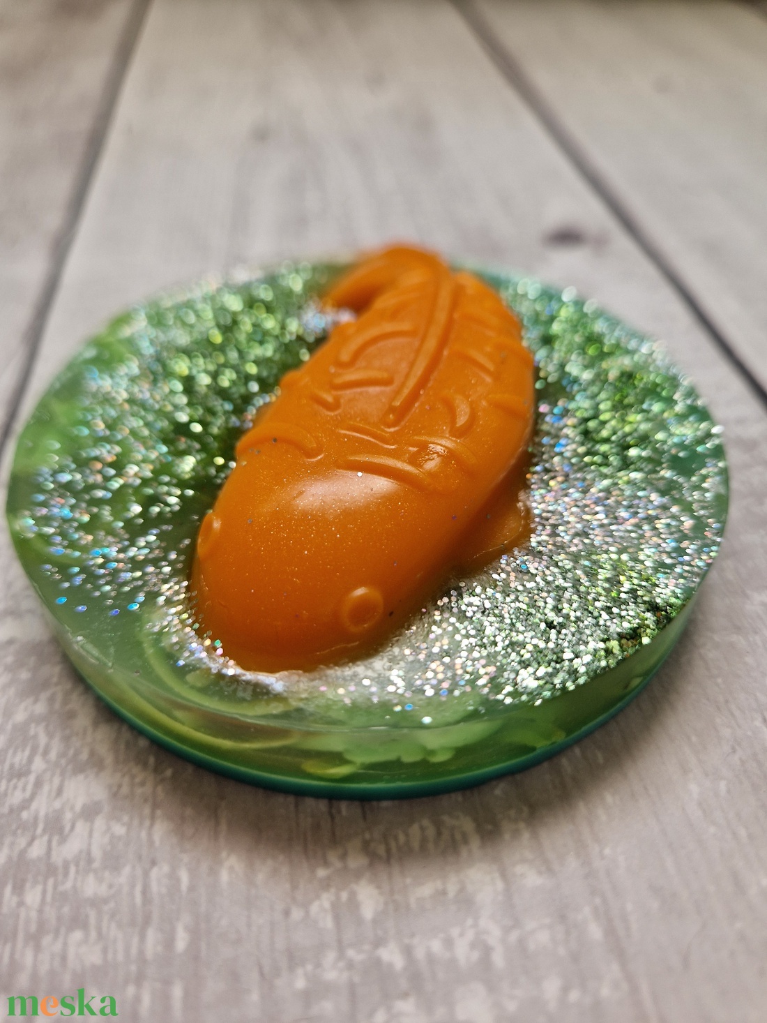 Aranyhalas diszszappan  - szépségápolás - szappan & fürdés - kézműves szappan - Meska.hu